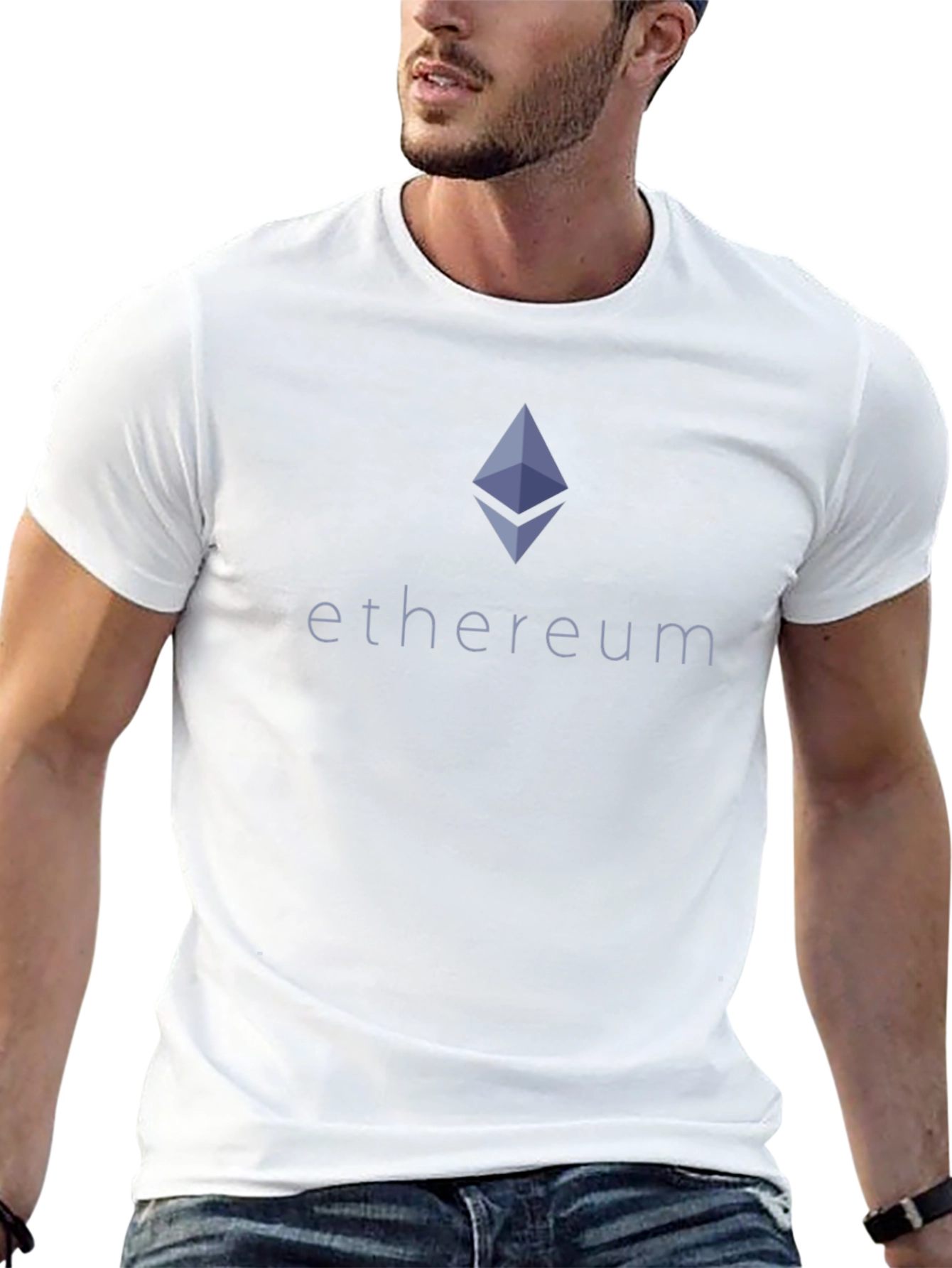 Ethereum Logo Black T-Shirt