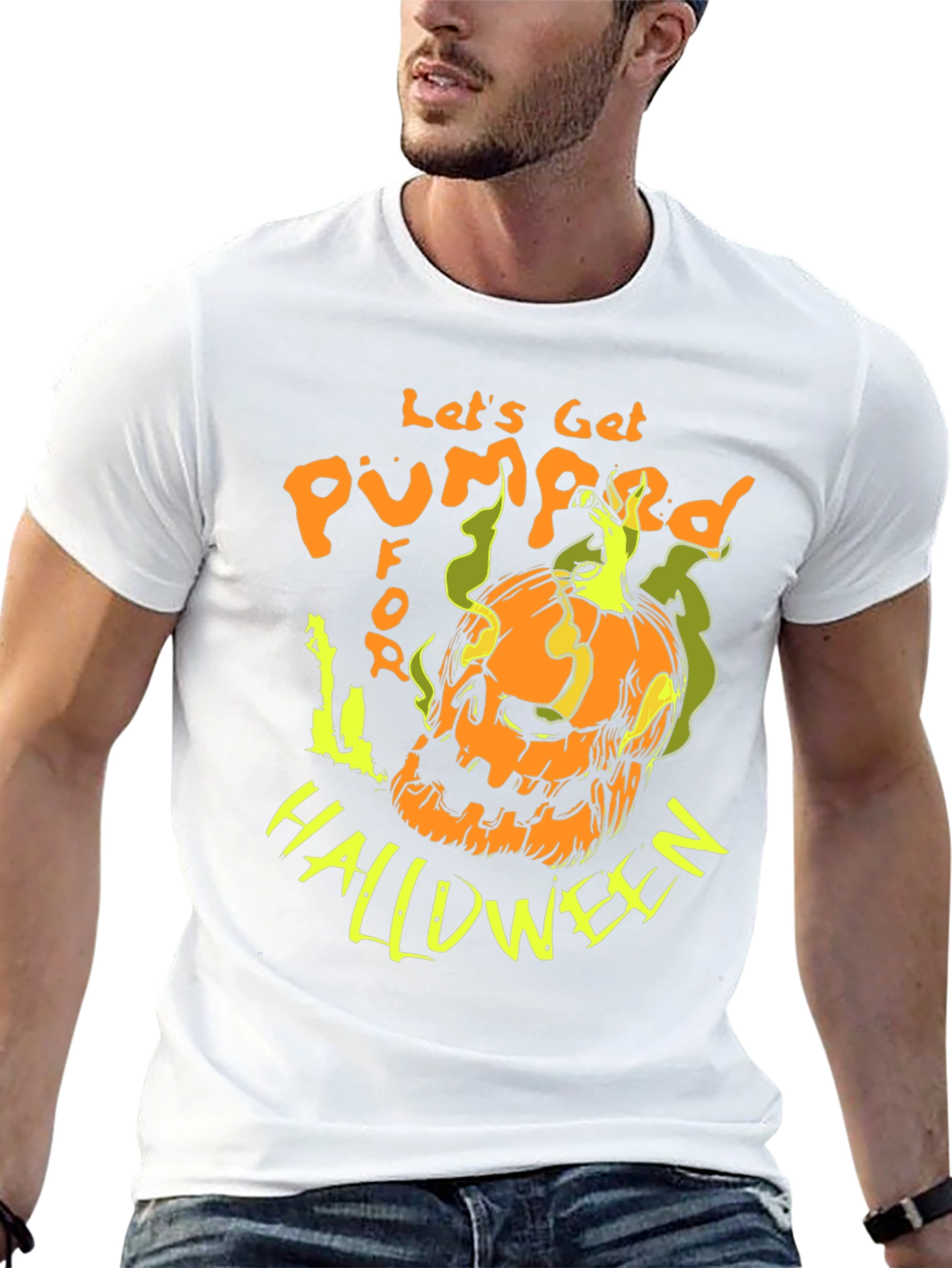 Lets Get Pumped for Halloween T-Shirt
