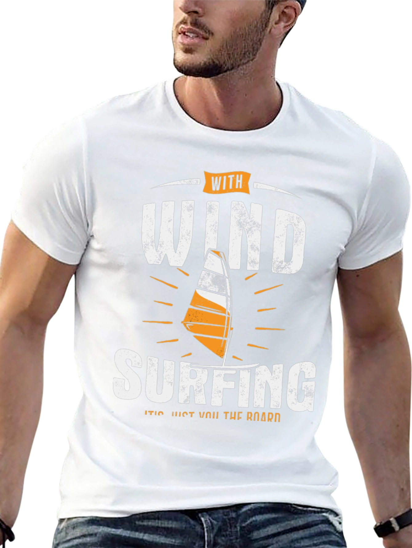 Wind Surfing Graphic T-Shirt
