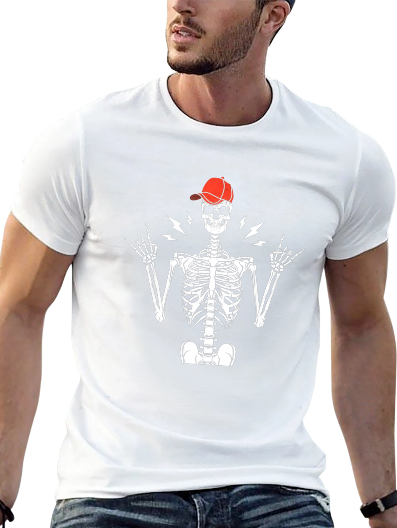 Skeleton Rocker Graphic Tee