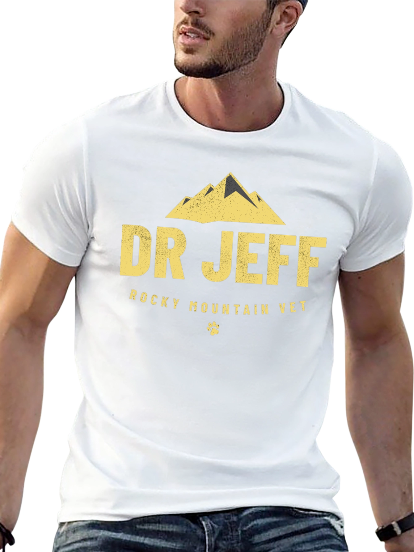 Dr. Jeff Rocky Mountain Vet T-Shirt