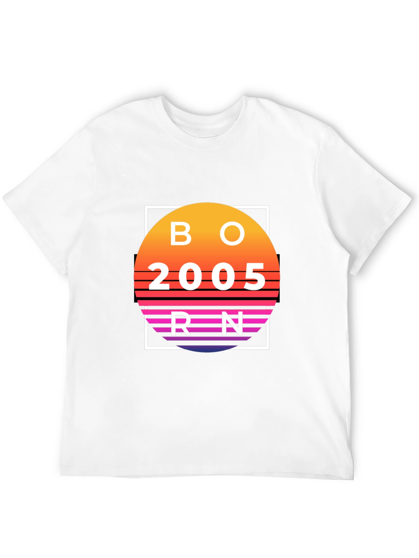 Born in 2005 Sunset T-Shirt
