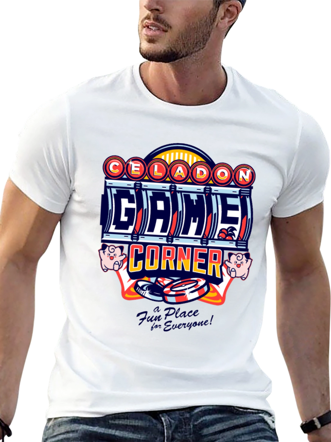 Celadon Game Corner Graphic Tee