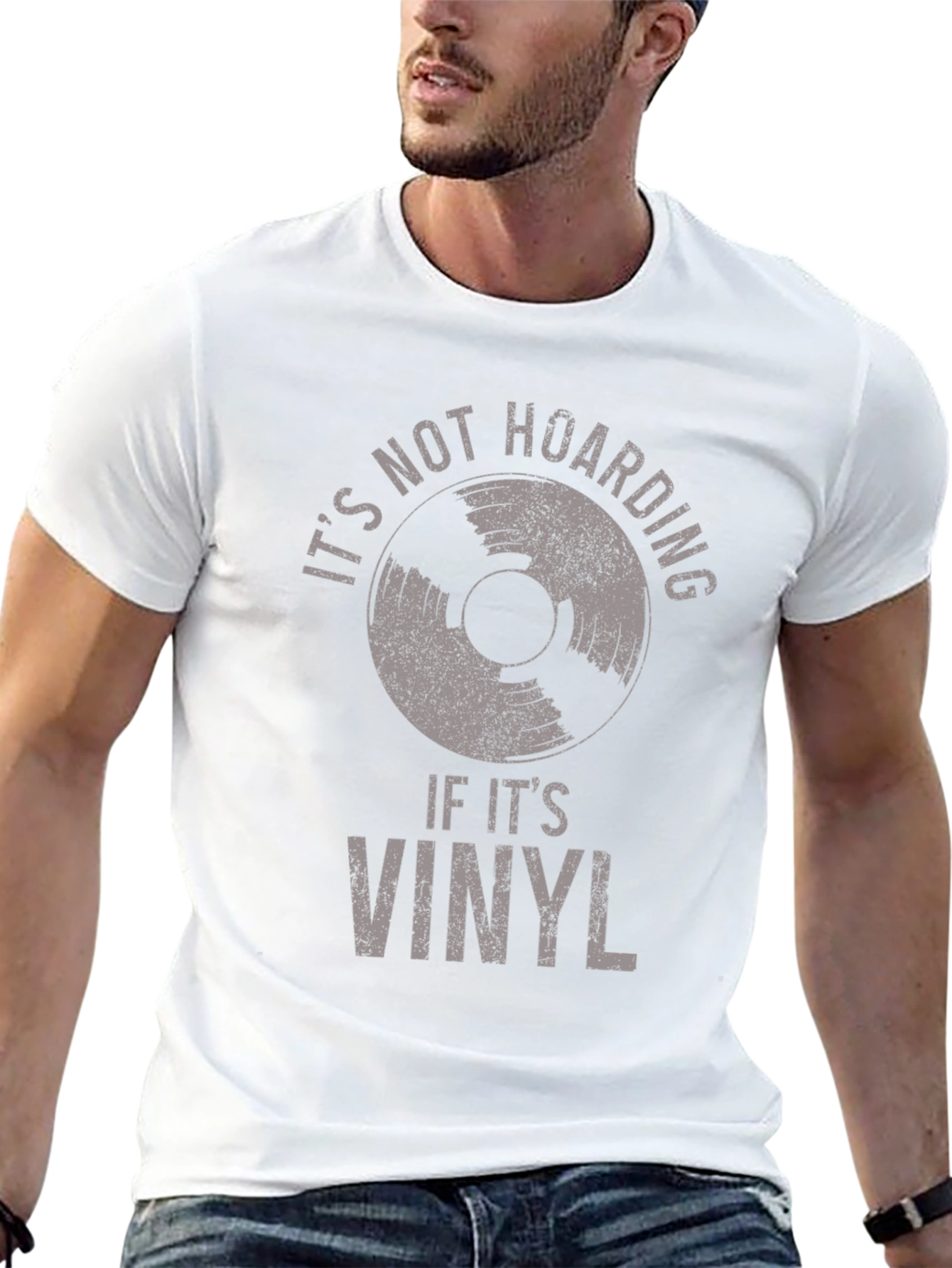 Its Not Hoarding If Its Vinyl T-Shirt