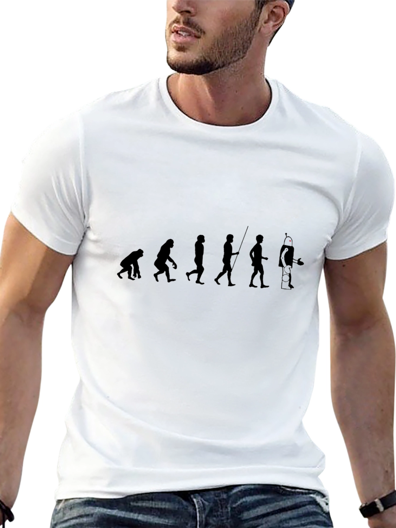 Evolution of Robot T-Shirt