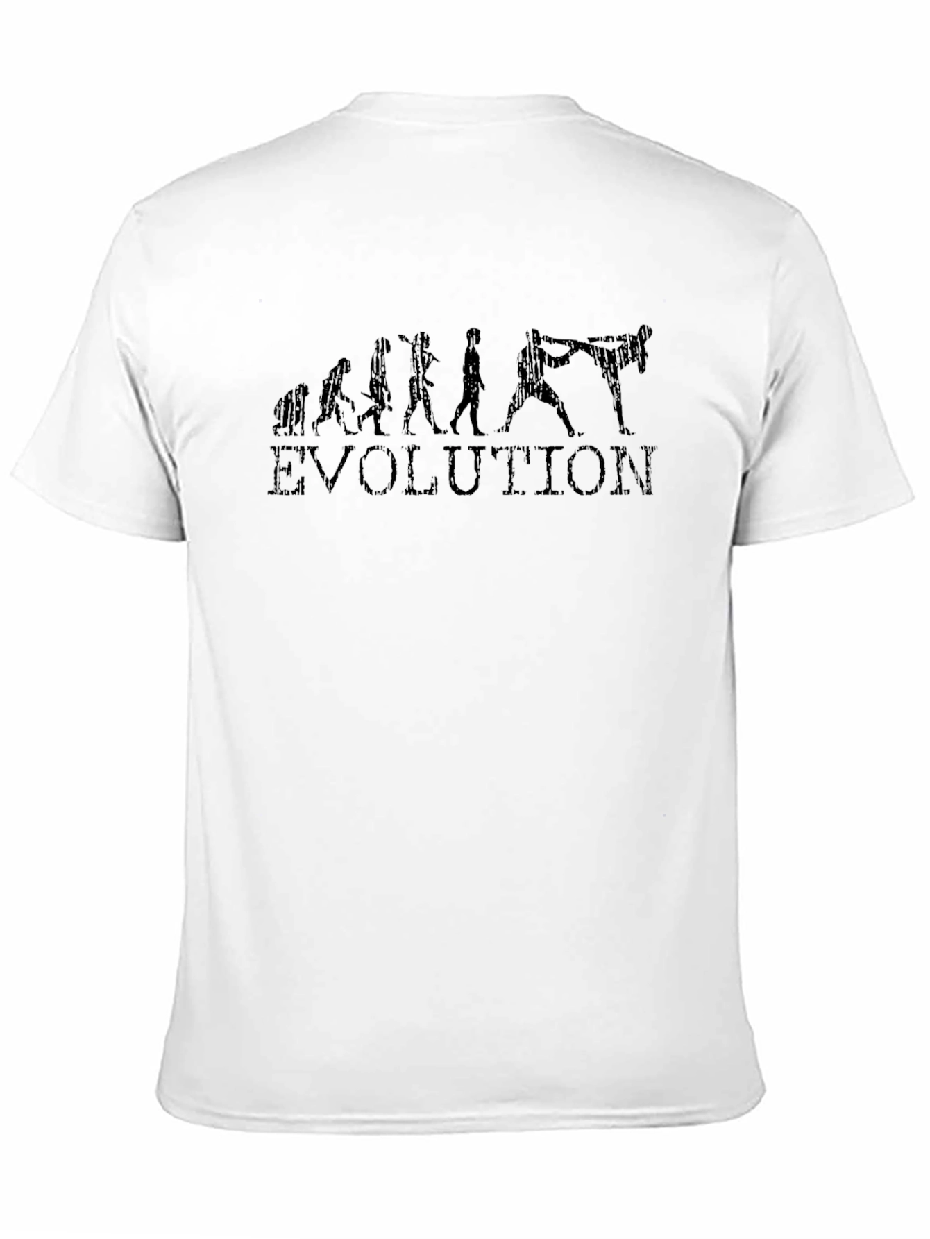 Evolution of Martial Arts Black T-Shirt