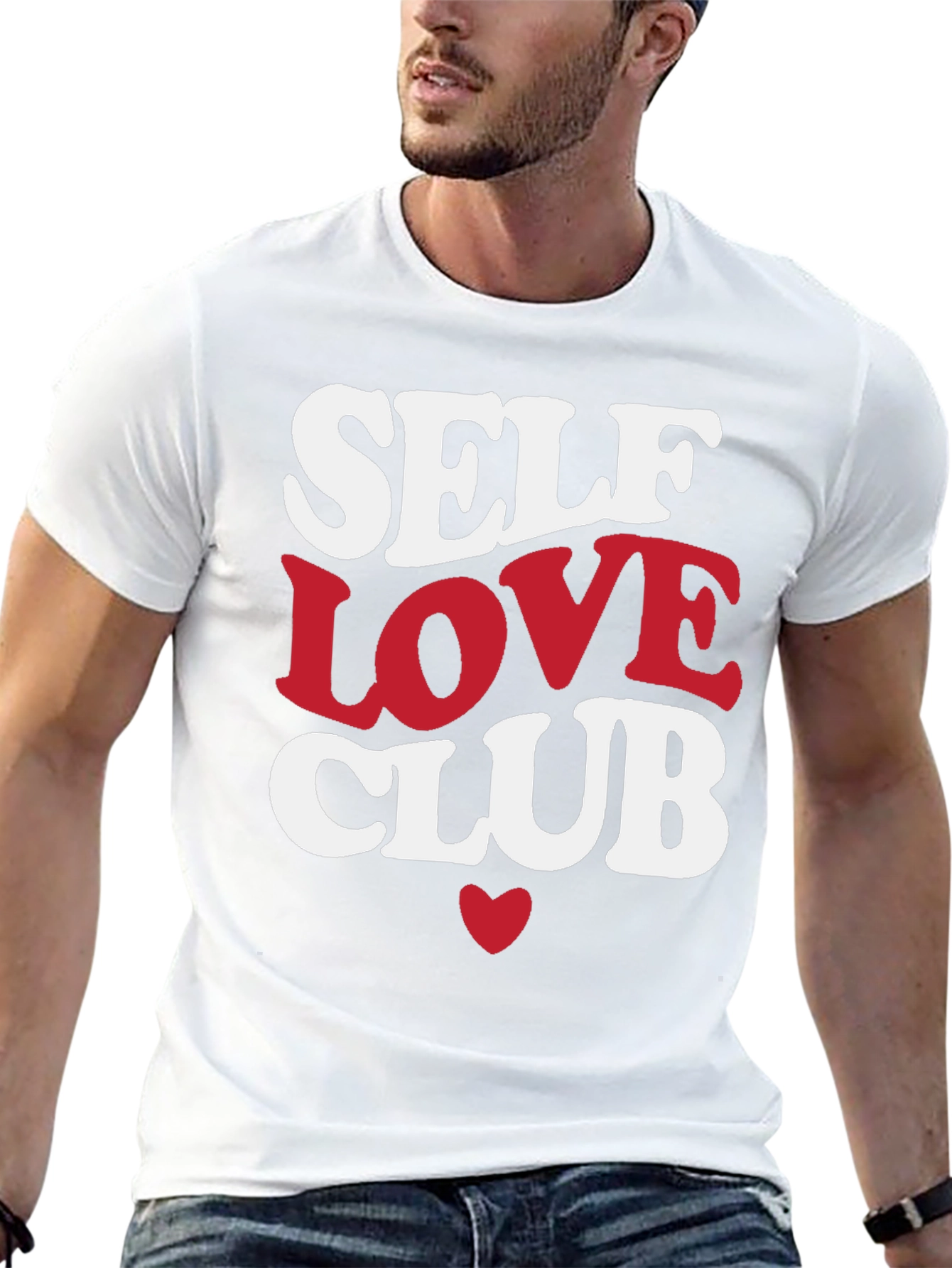 Self Love Club Black Graphic Tee