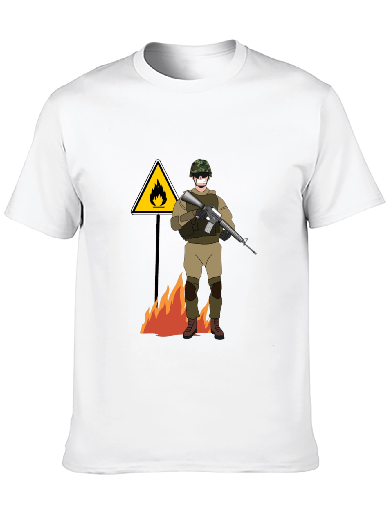 Hazardous Soldier Graphic T-Shirt