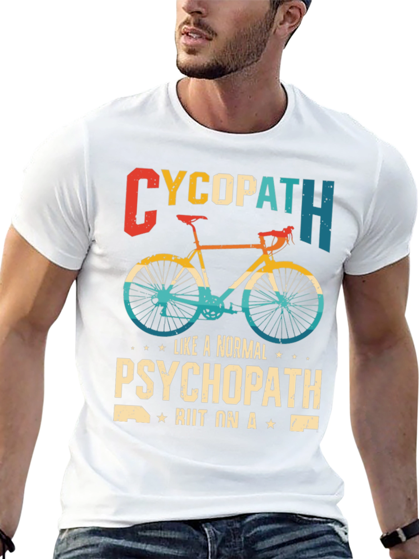 Cycopath T-Shirt - Cycling Lover Tee