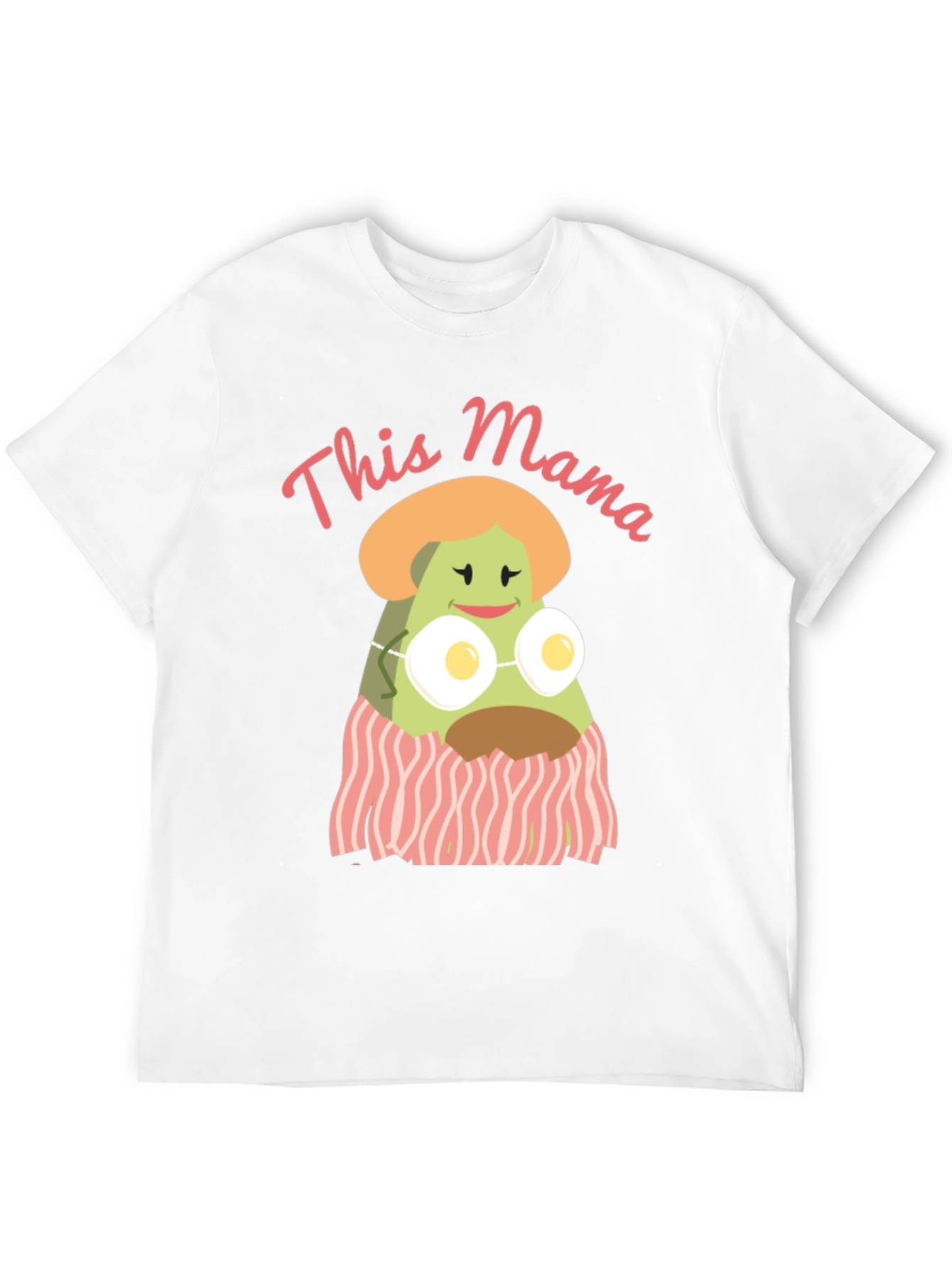 This Mama T-Shirt - Funny Avocado Breakfast Graphic Tee