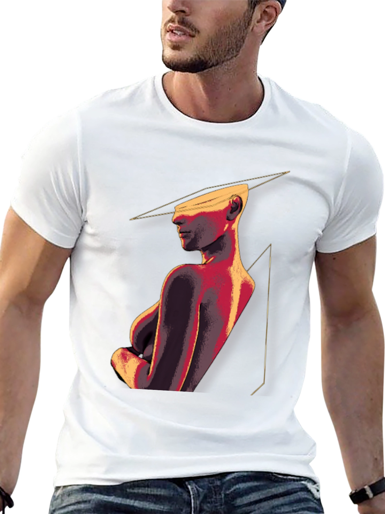 Abstract Art T-Shirt - Unique Graphic Tee