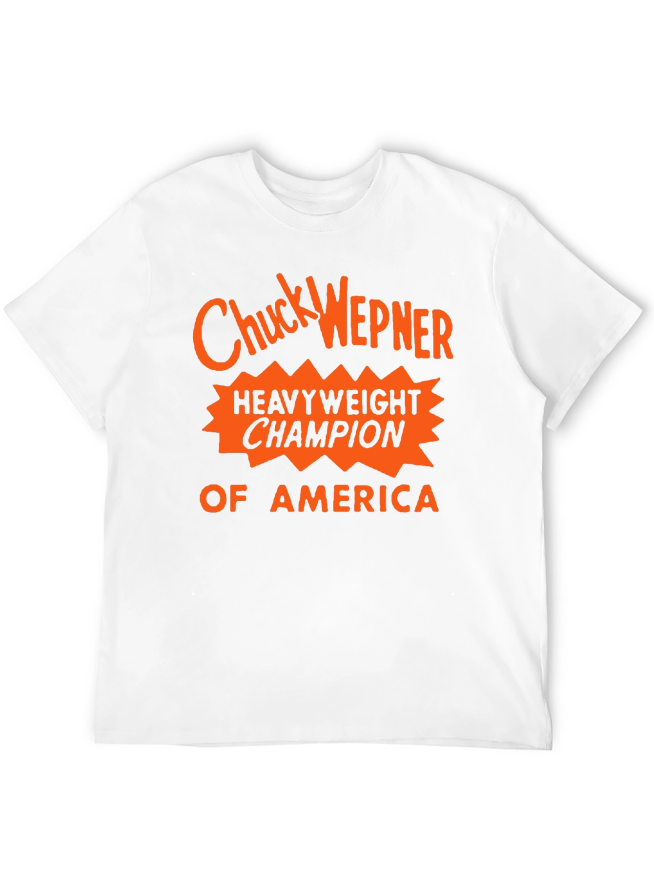 Chuck Wepner Heavyweight Champion Black T-Shirt