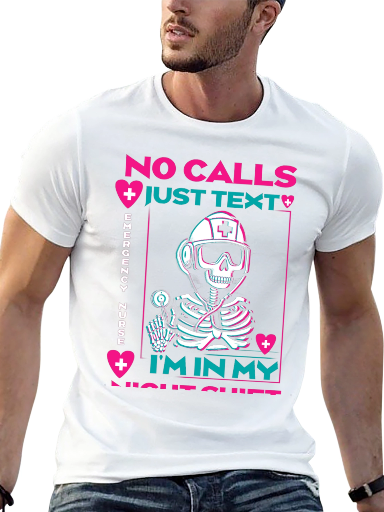 Emergency Nurse Night Shift T-Shirt