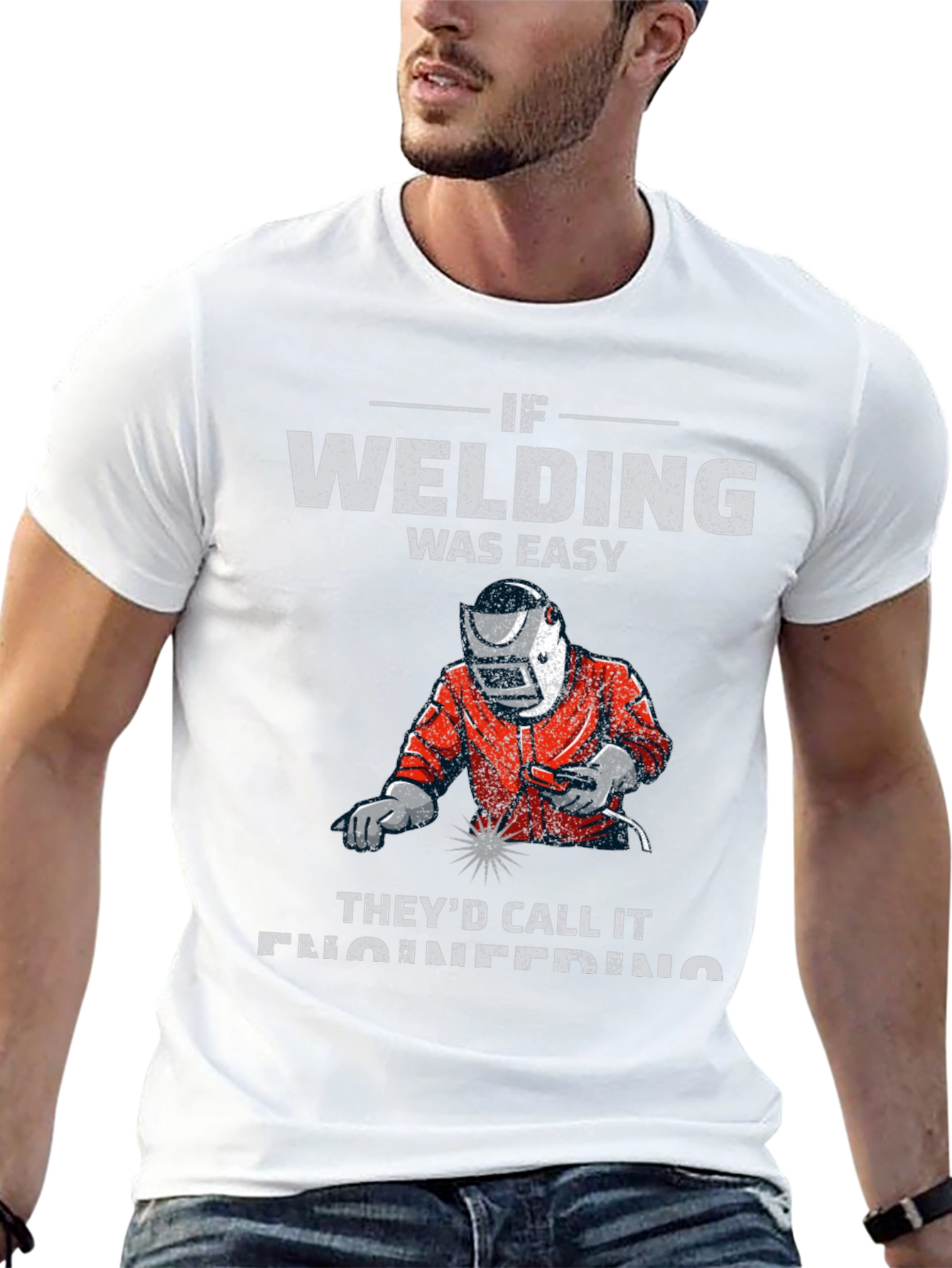 Welding Is Easy Graphic T-Shirt