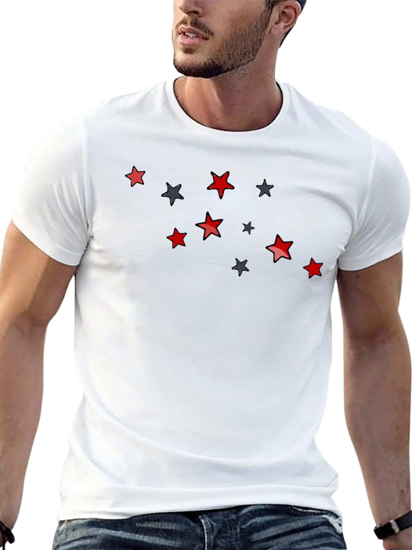 Starry Night Black T-Shirt