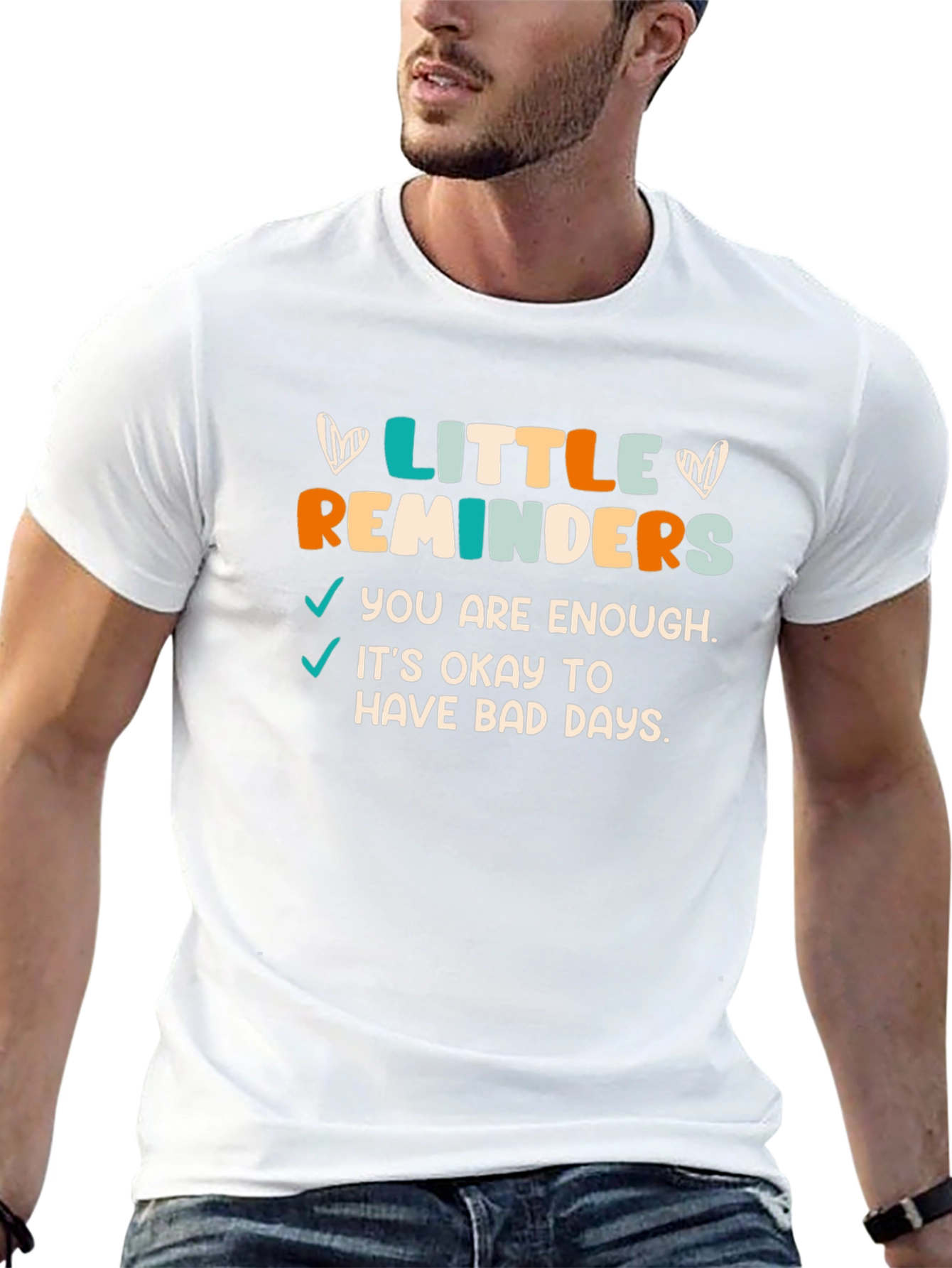 Little Reminders Graphic Tee - Motivational Comfort