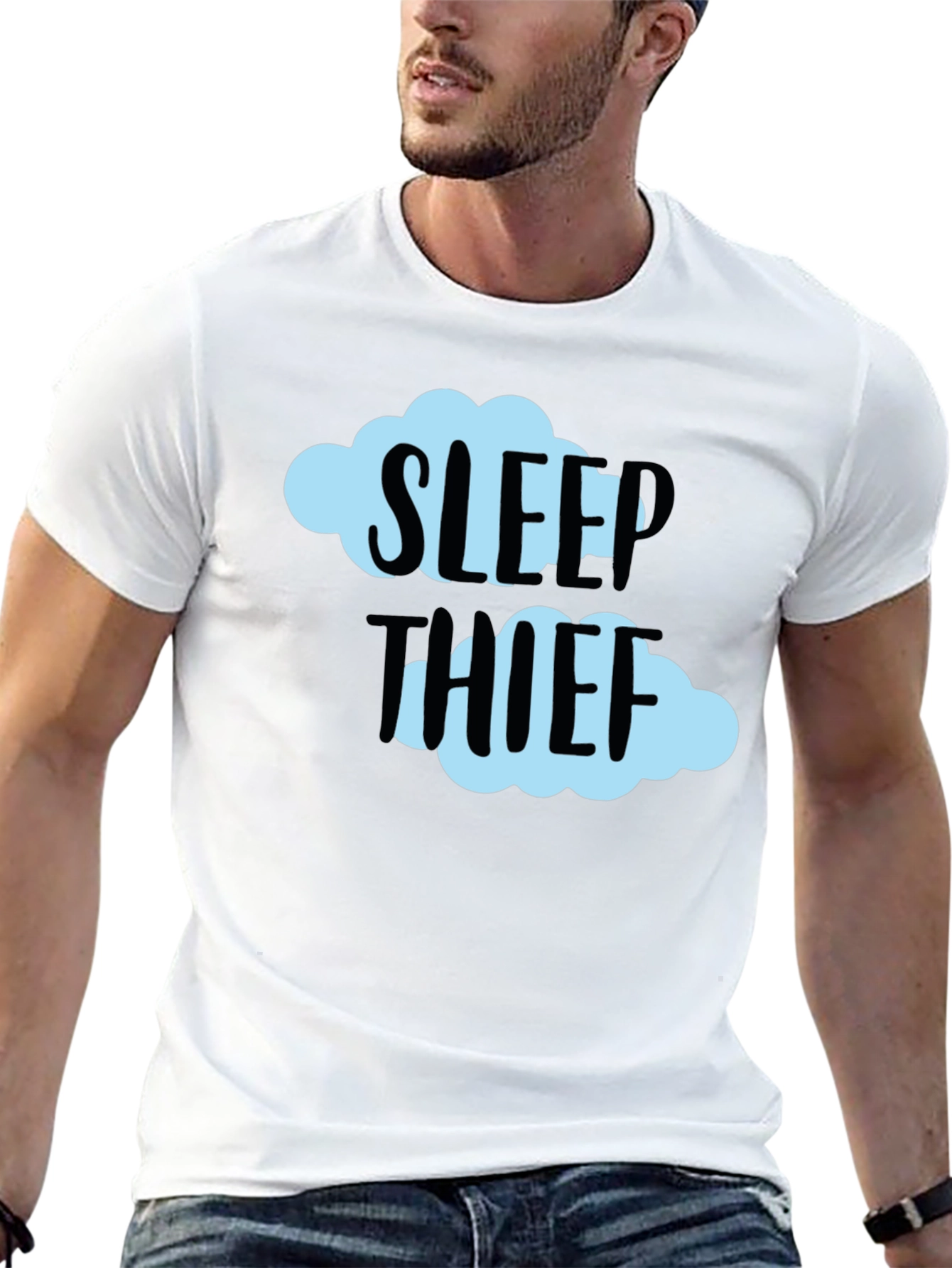 Sleep Thief Graphic T-Shirt - Comfortable Cotton Tee