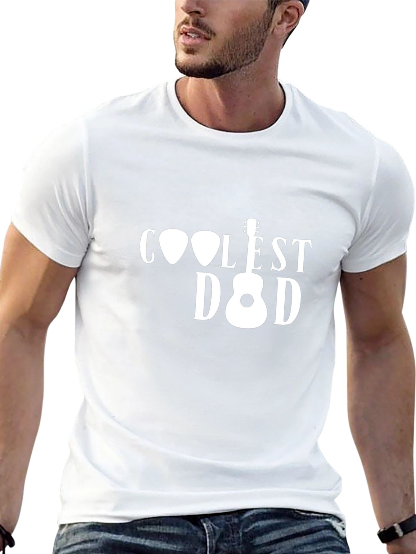 Coolest Dad Guitar T-Shirt