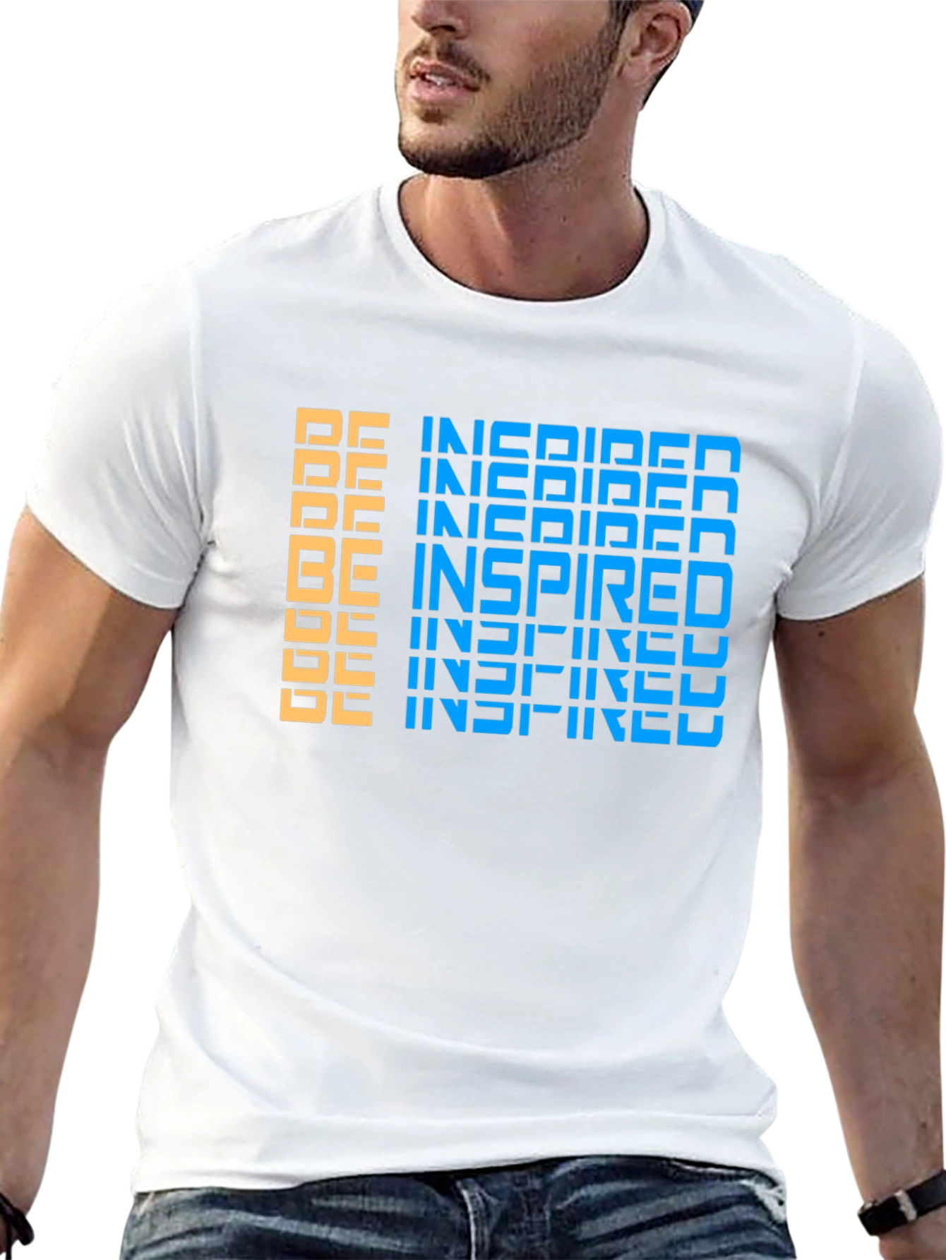 Be Inspired Graphic Tee - Motivational Design