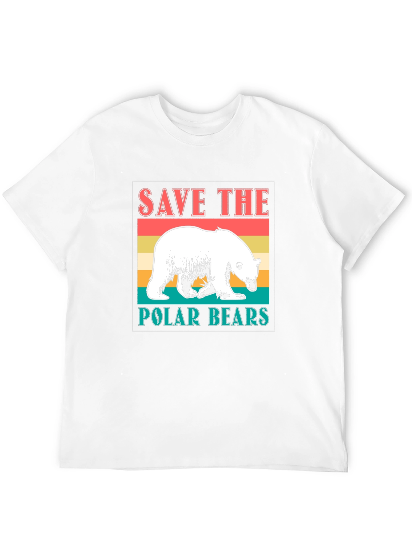 Save the Polar Bears Graphic Tee