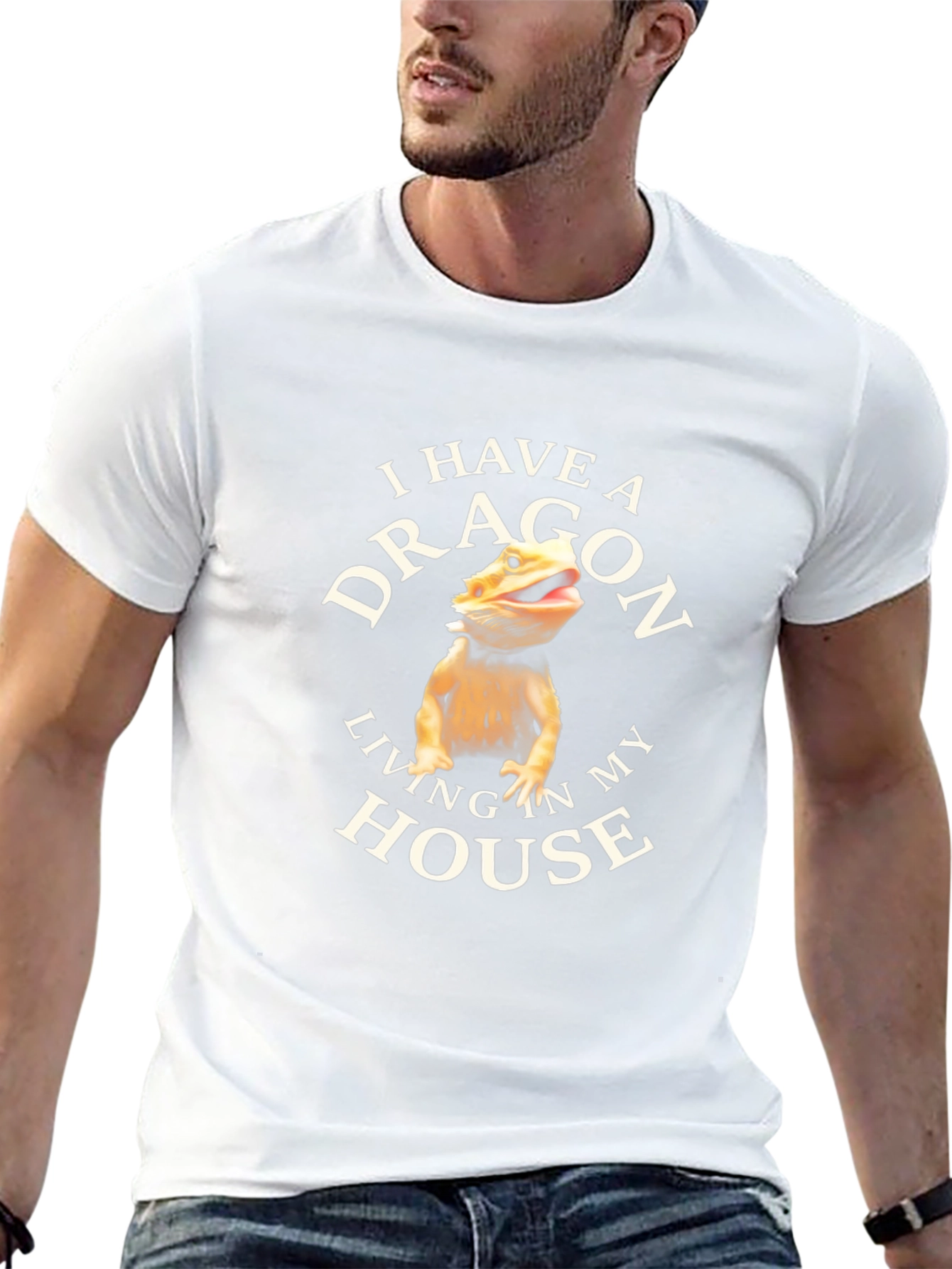 I Have A Dragon Living In My House T-Shirt