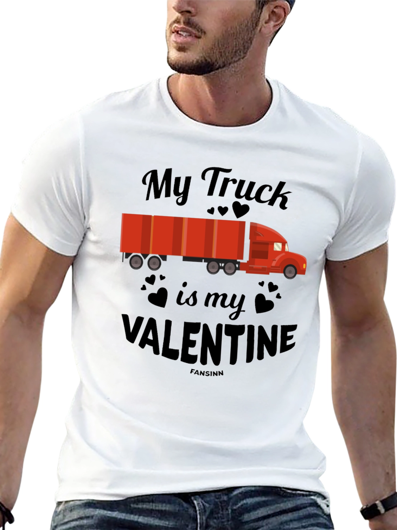 My Truck is My Valentine Graphic Tee