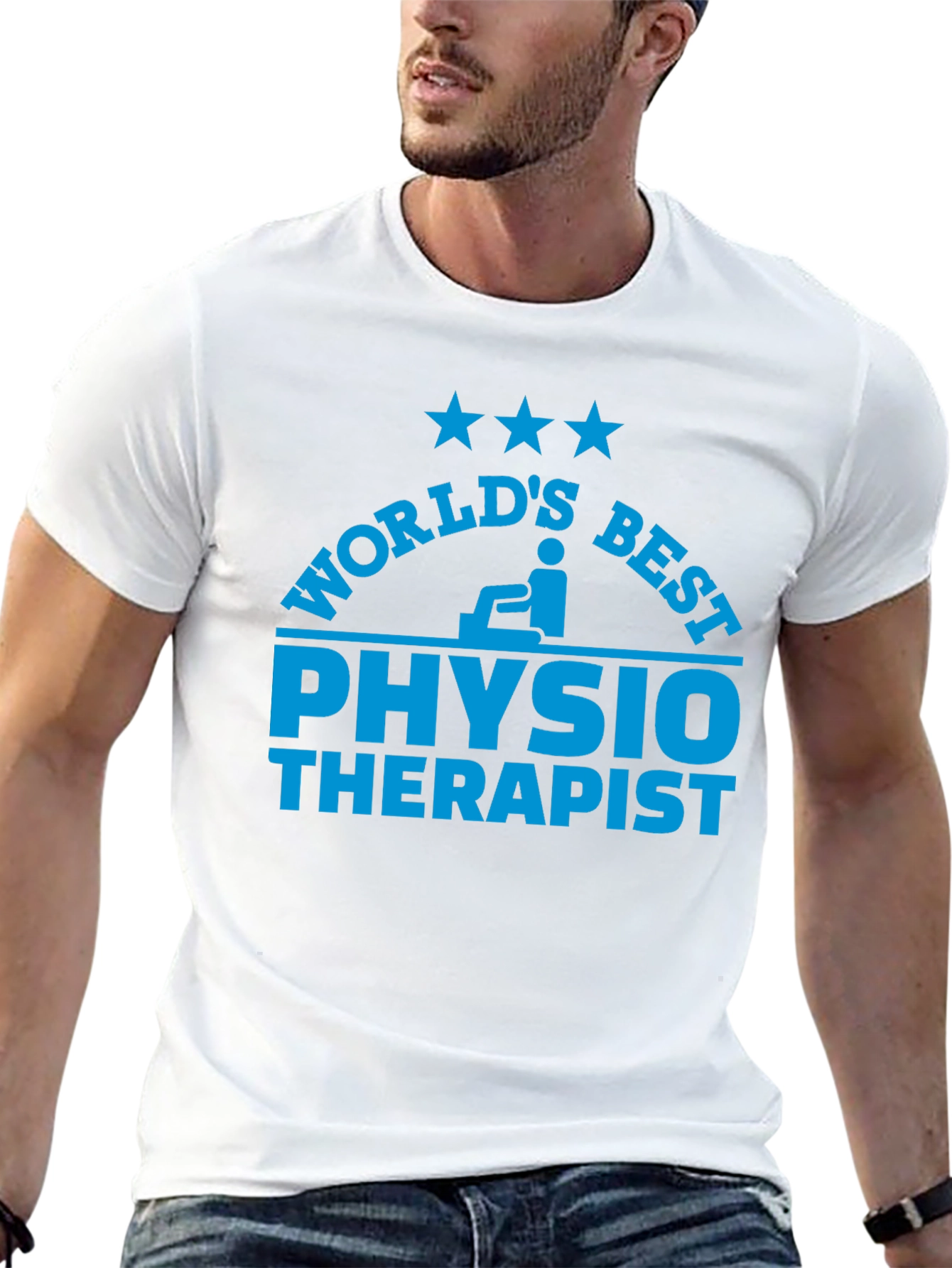 Worlds Best Physical Therapist Black T-Shirt
