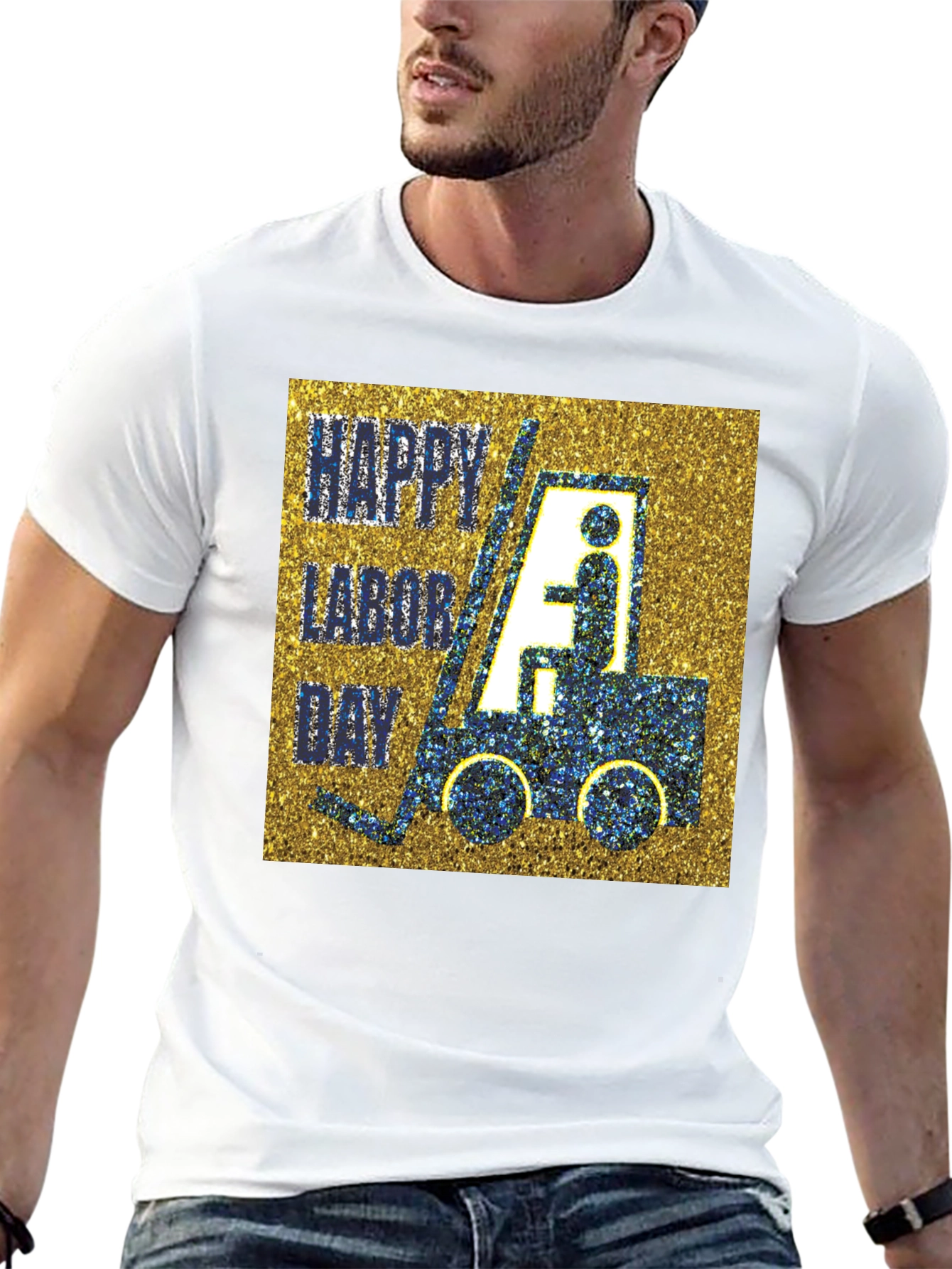 Labor Day Forklift T-Shirt