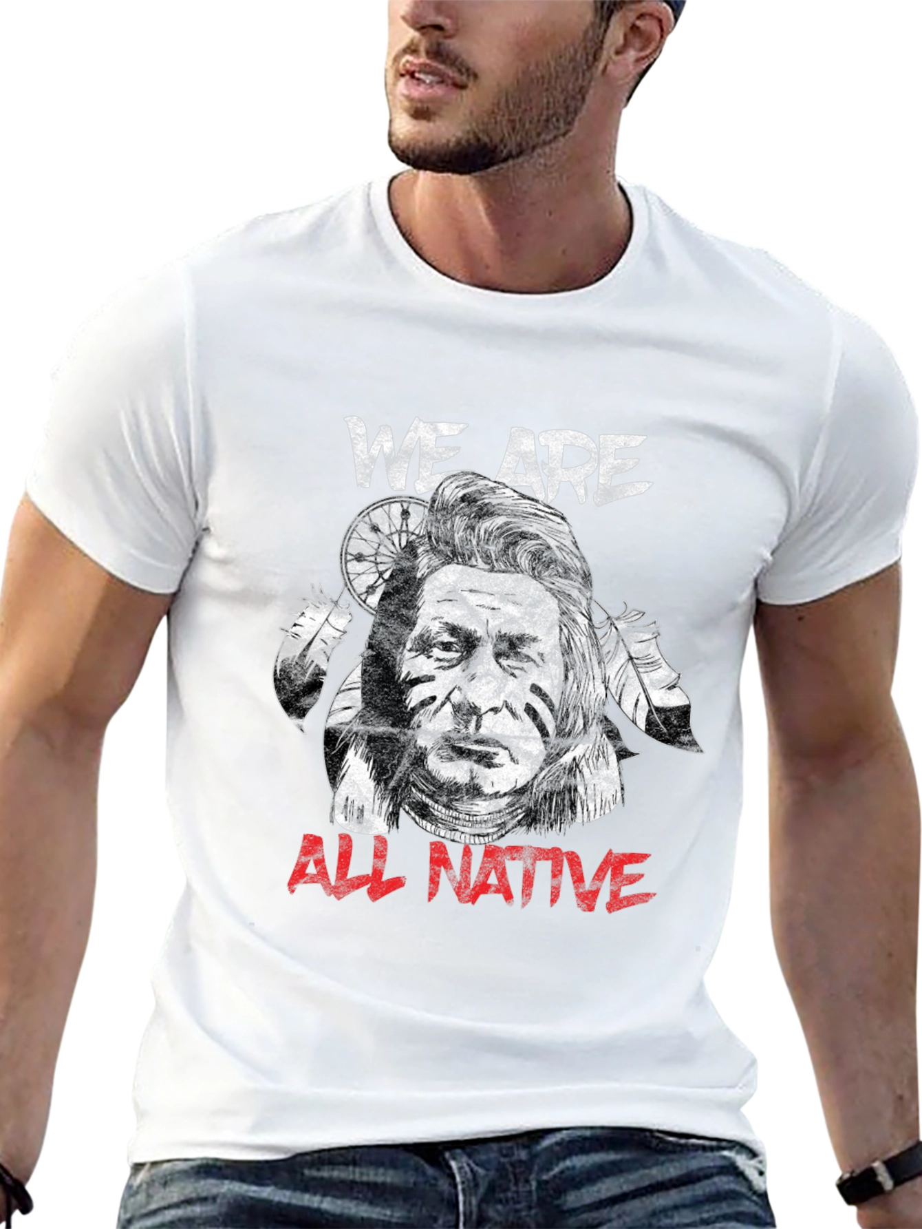 Native Pride Tee - We Are All Native T-Shirt