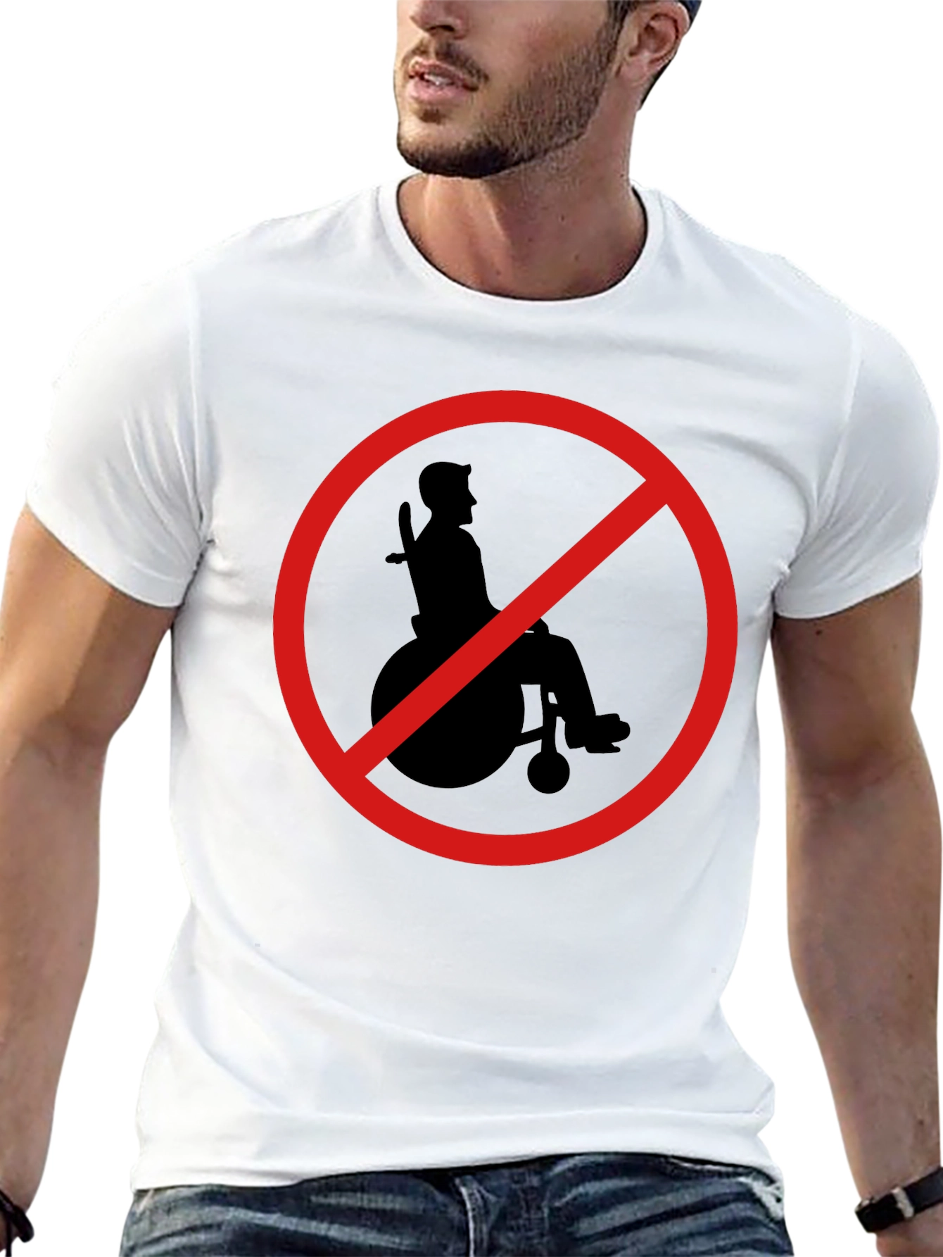 Wheelchair Prohibition T-Shirt