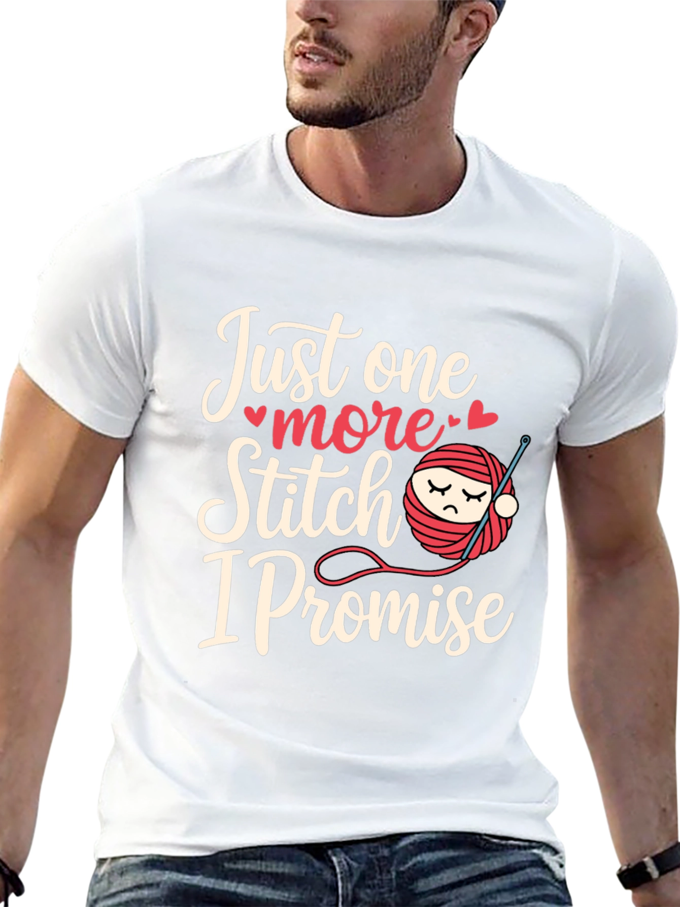 Just One More Stitch I Promise T-Shirt