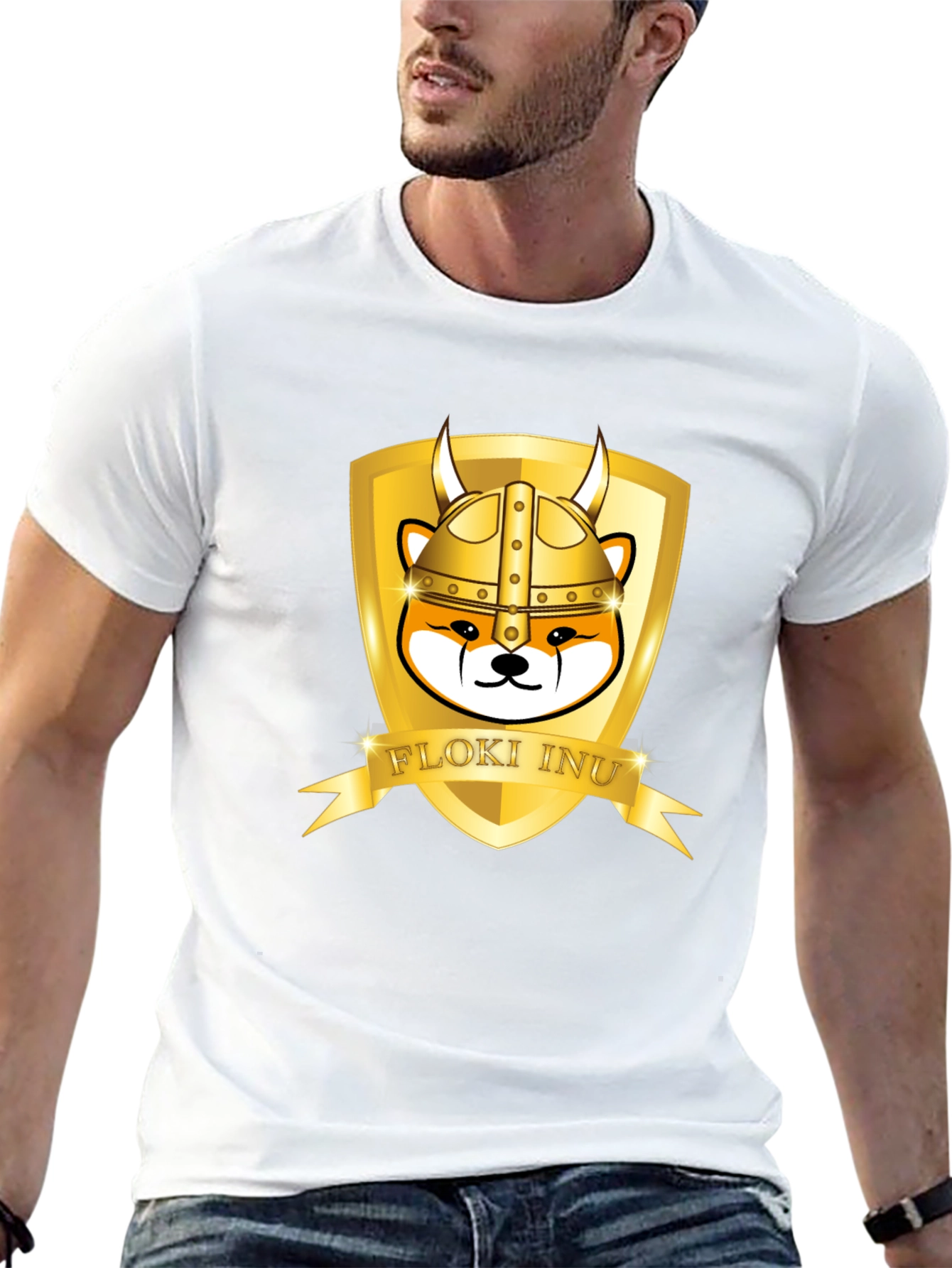 Floki Inu Viking Black T-Shirt