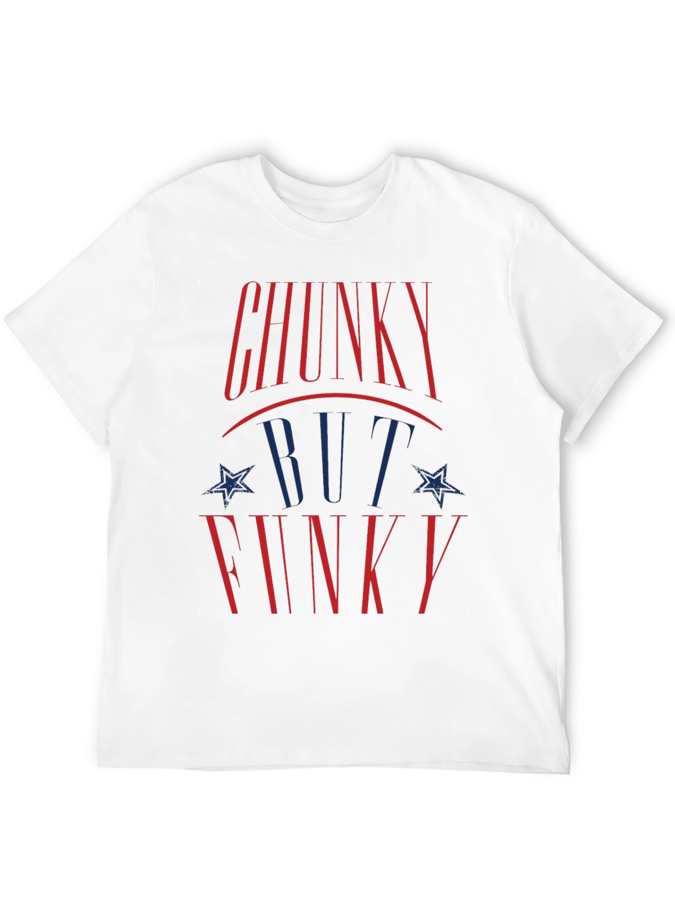 Chunky But Funky Graphic T-Shirt - Black