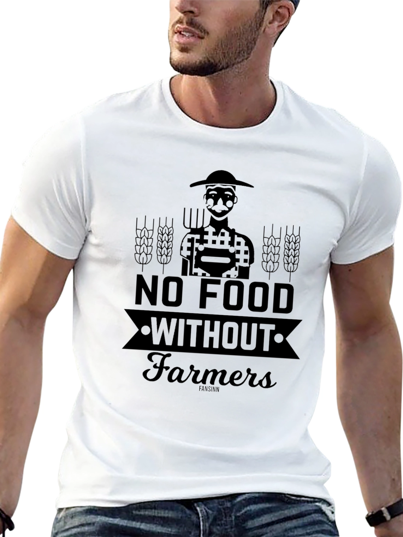 No Food Without Farmers T-Shirt