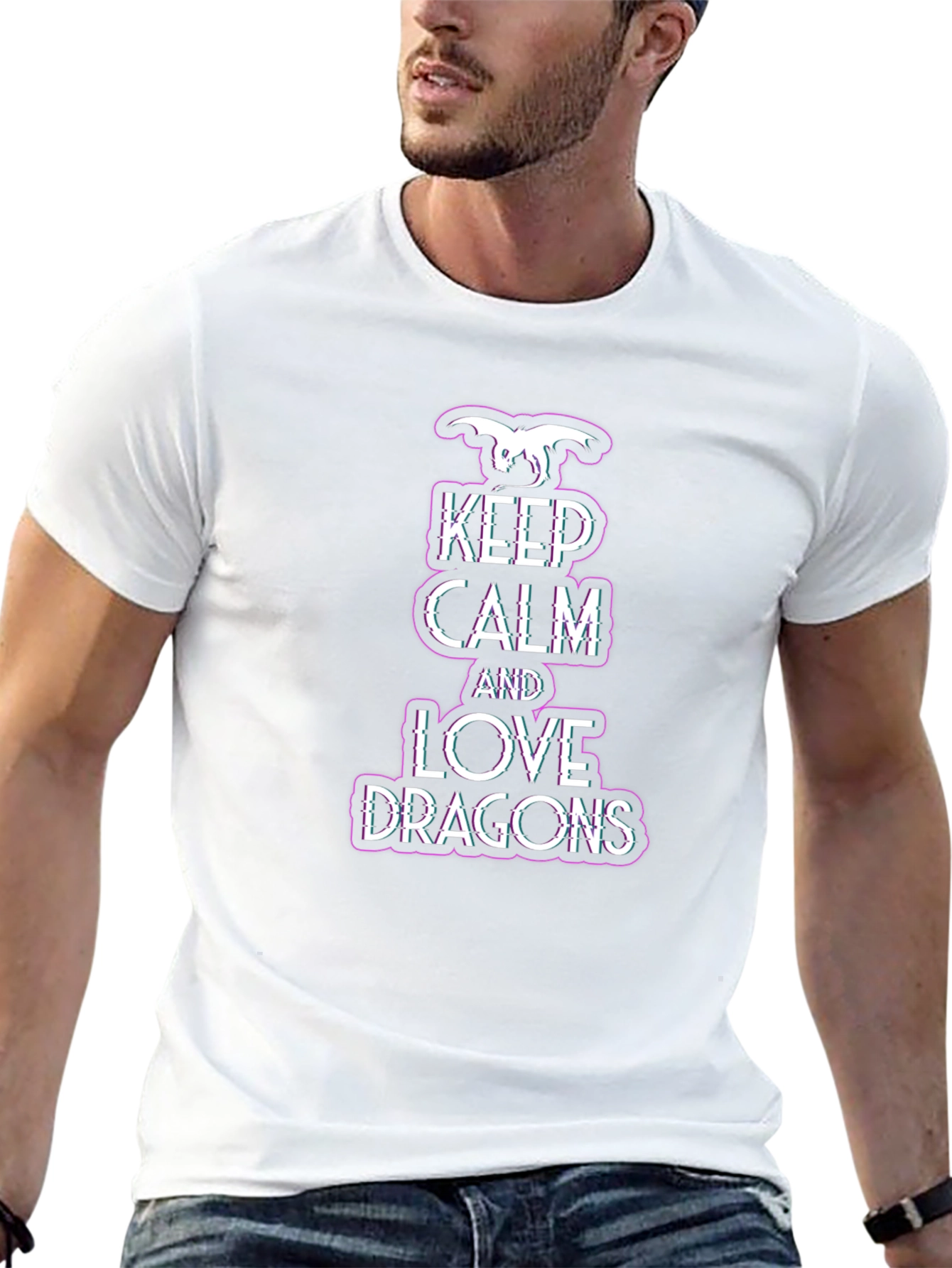 Keep Calm and Love Dragons T-Shirt