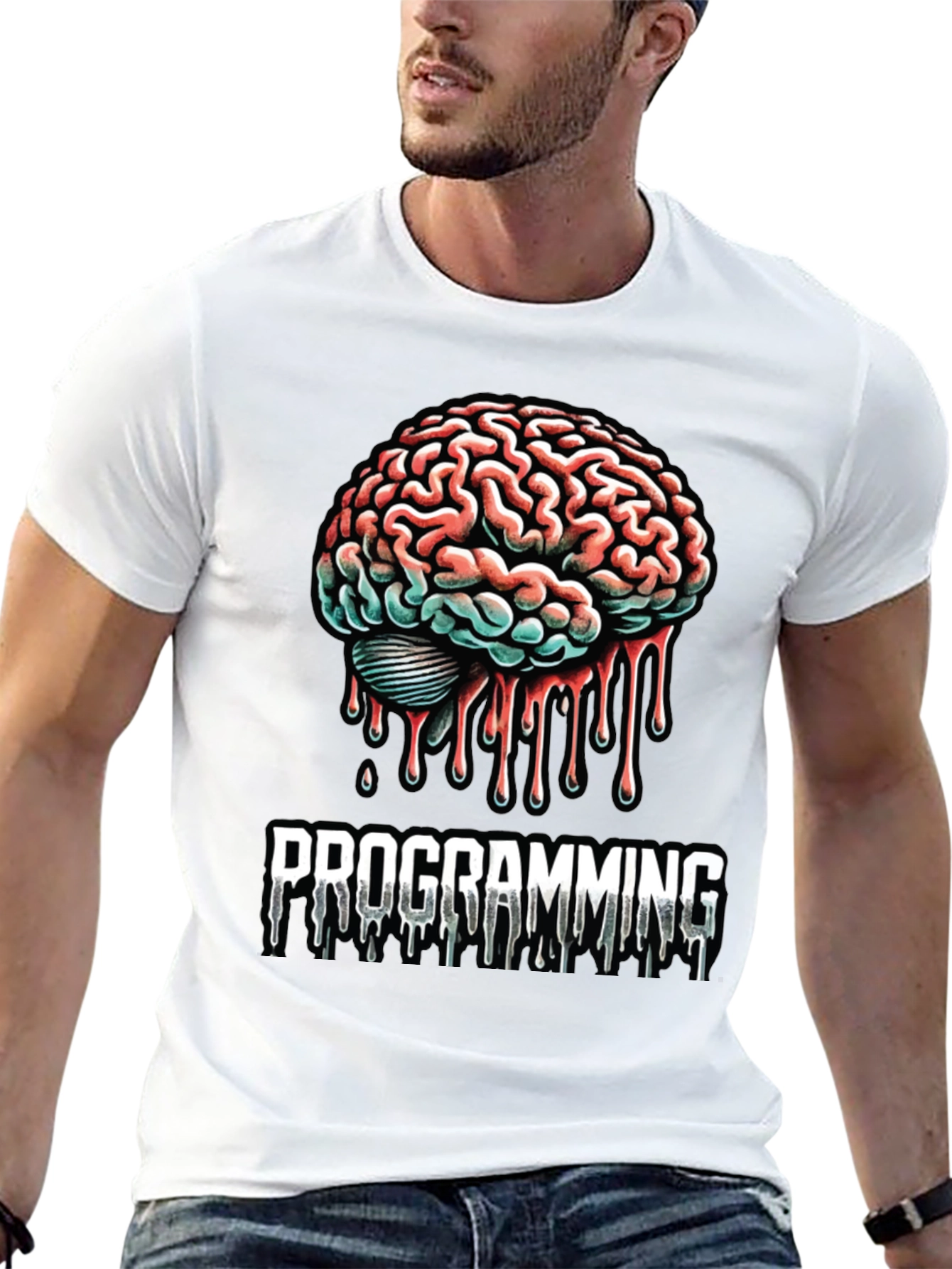 Programming Brain Mens T-Shirt