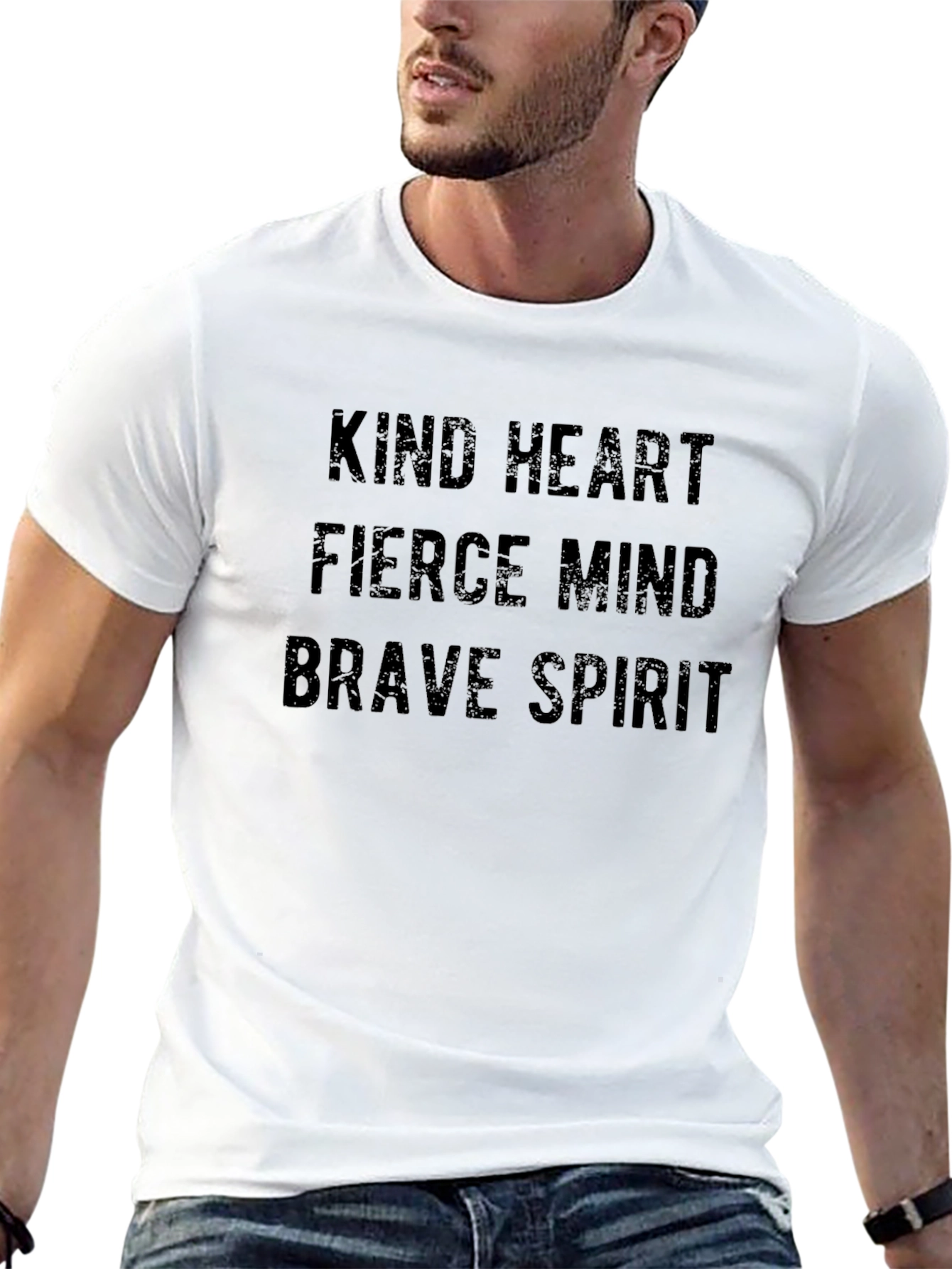 Kind Heart Fierce Mind Brave Spirit T-Shirt