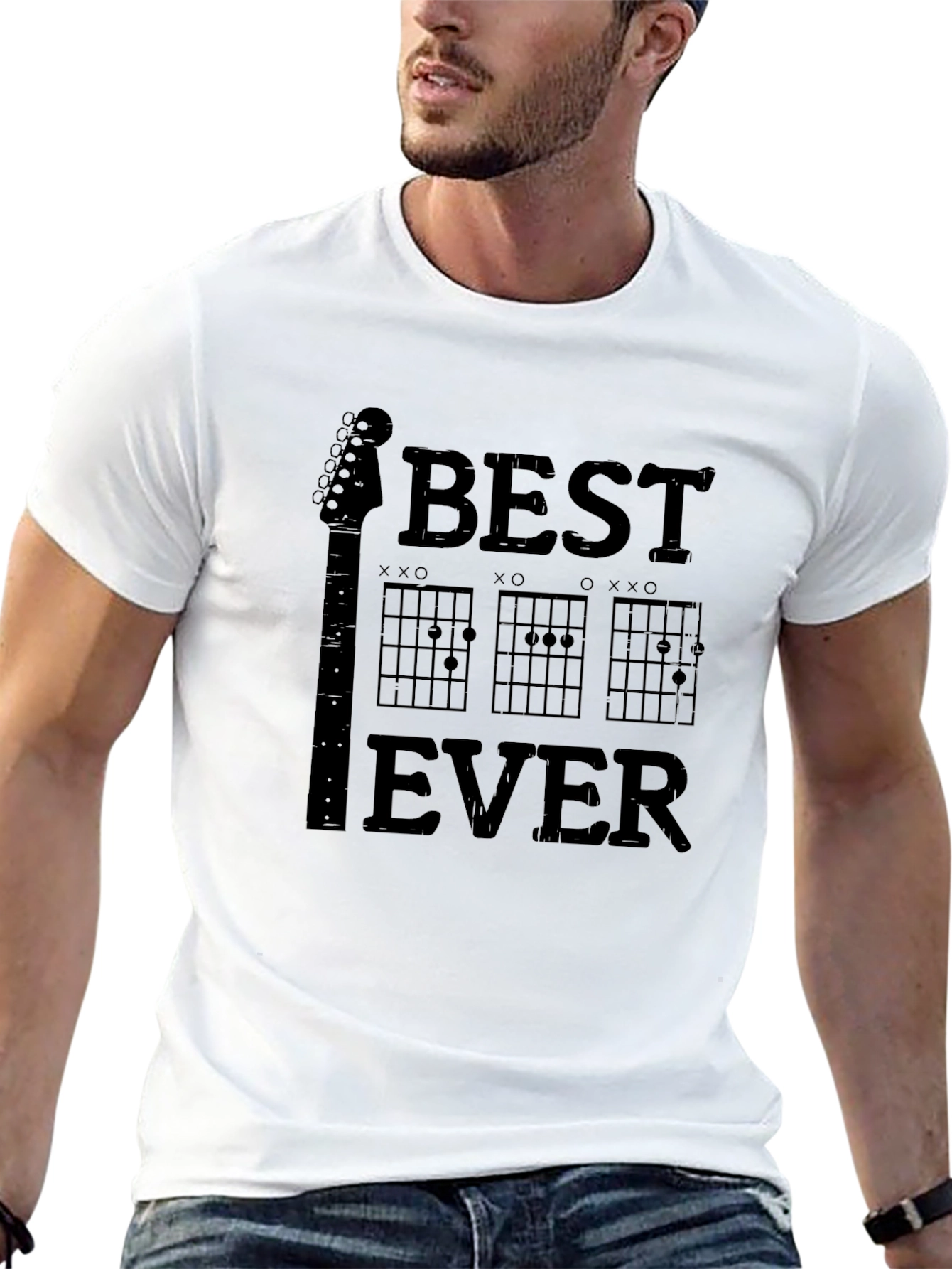 Best Ever Guitar Chords Graphic T-Shirt