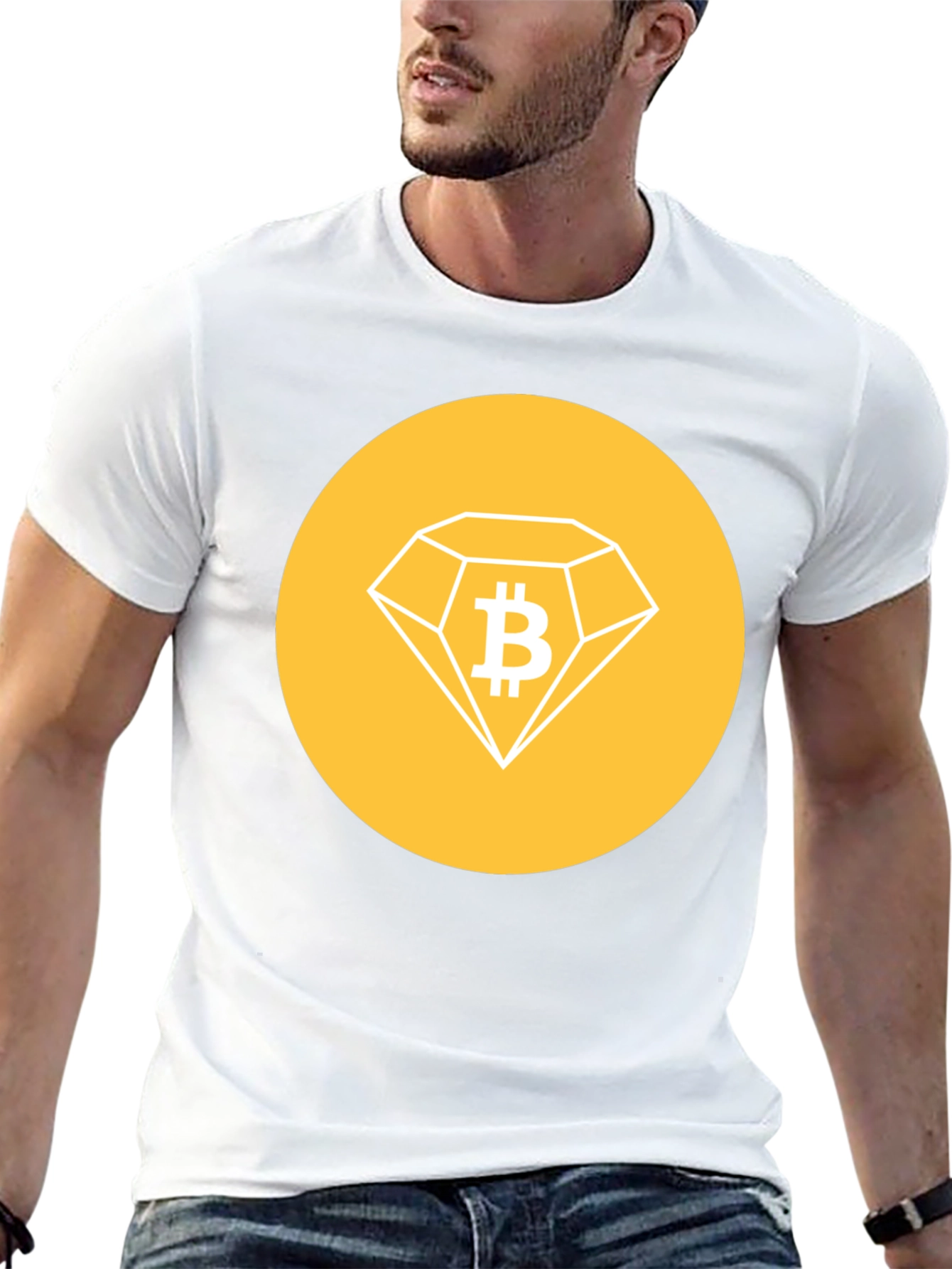 Bitcoin Diamond Black T-Shirt - Crypto Style