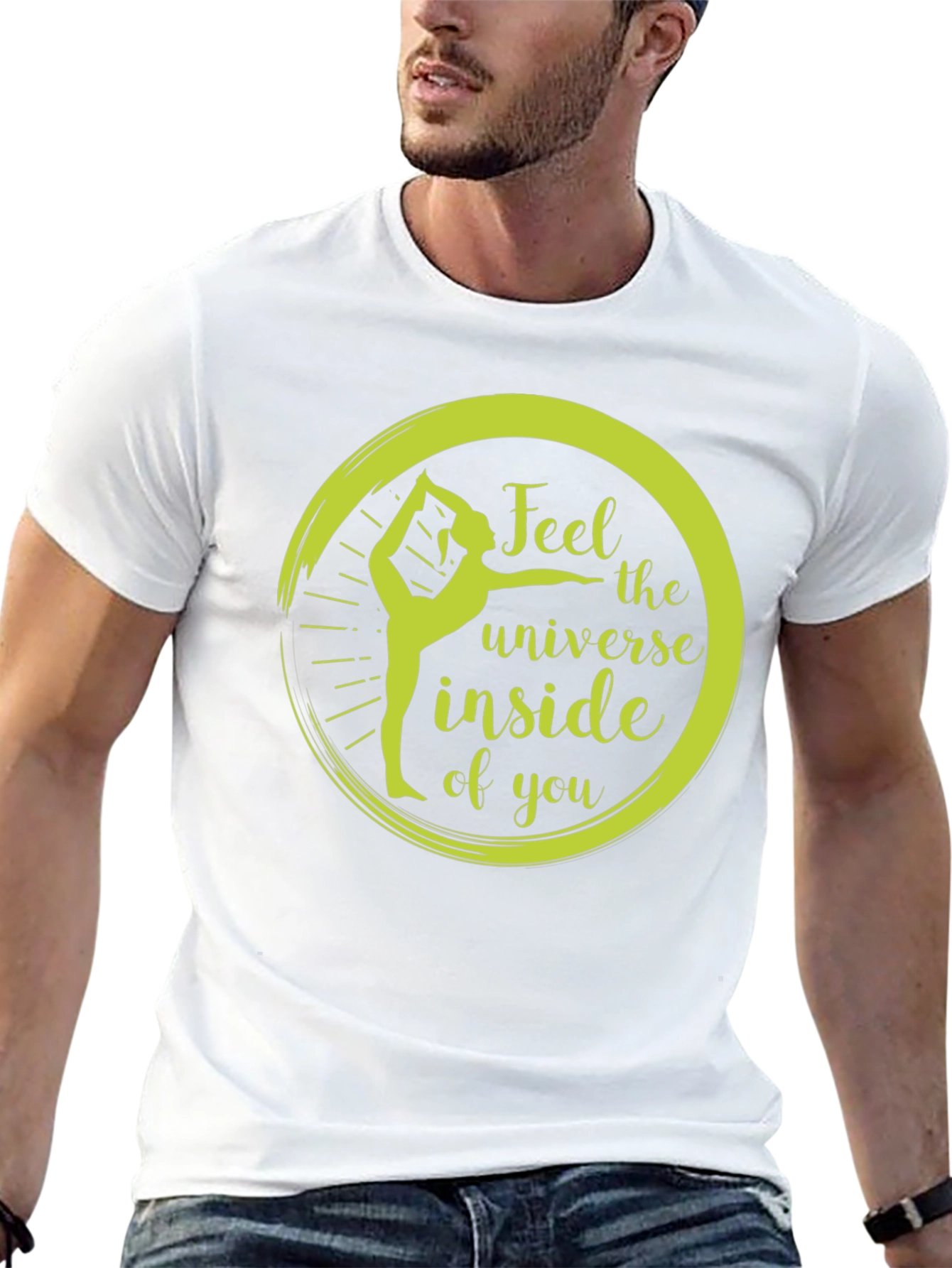 Yoga Universe Inside T-Shirt