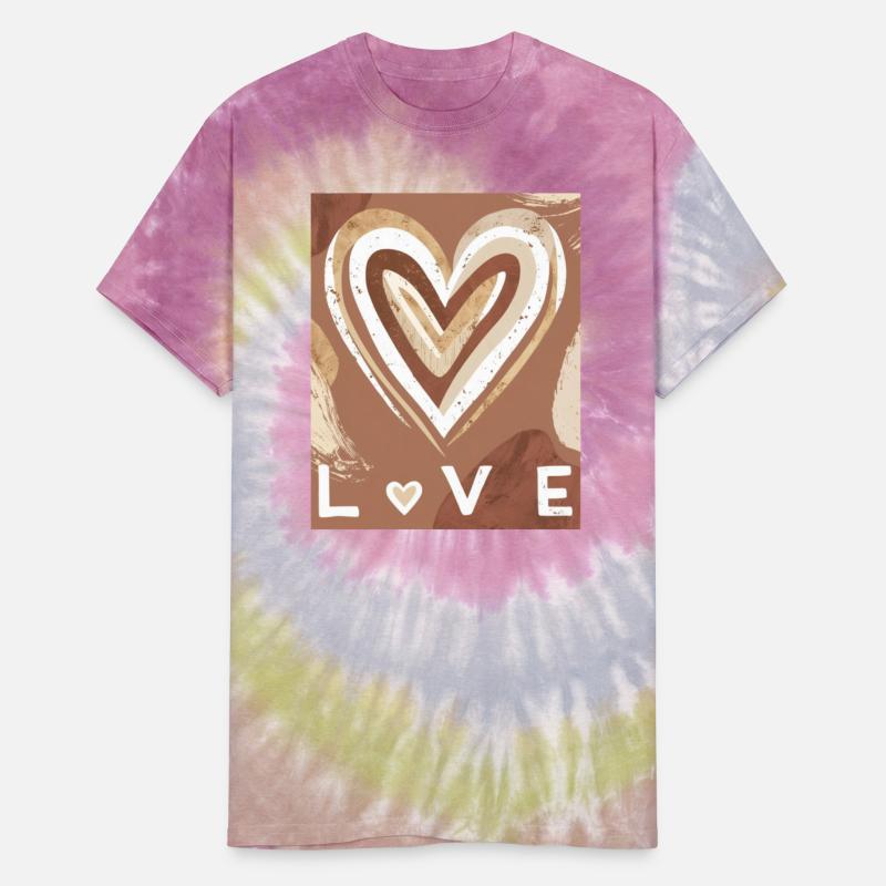 A heart-shaped pattern in a BoHo style