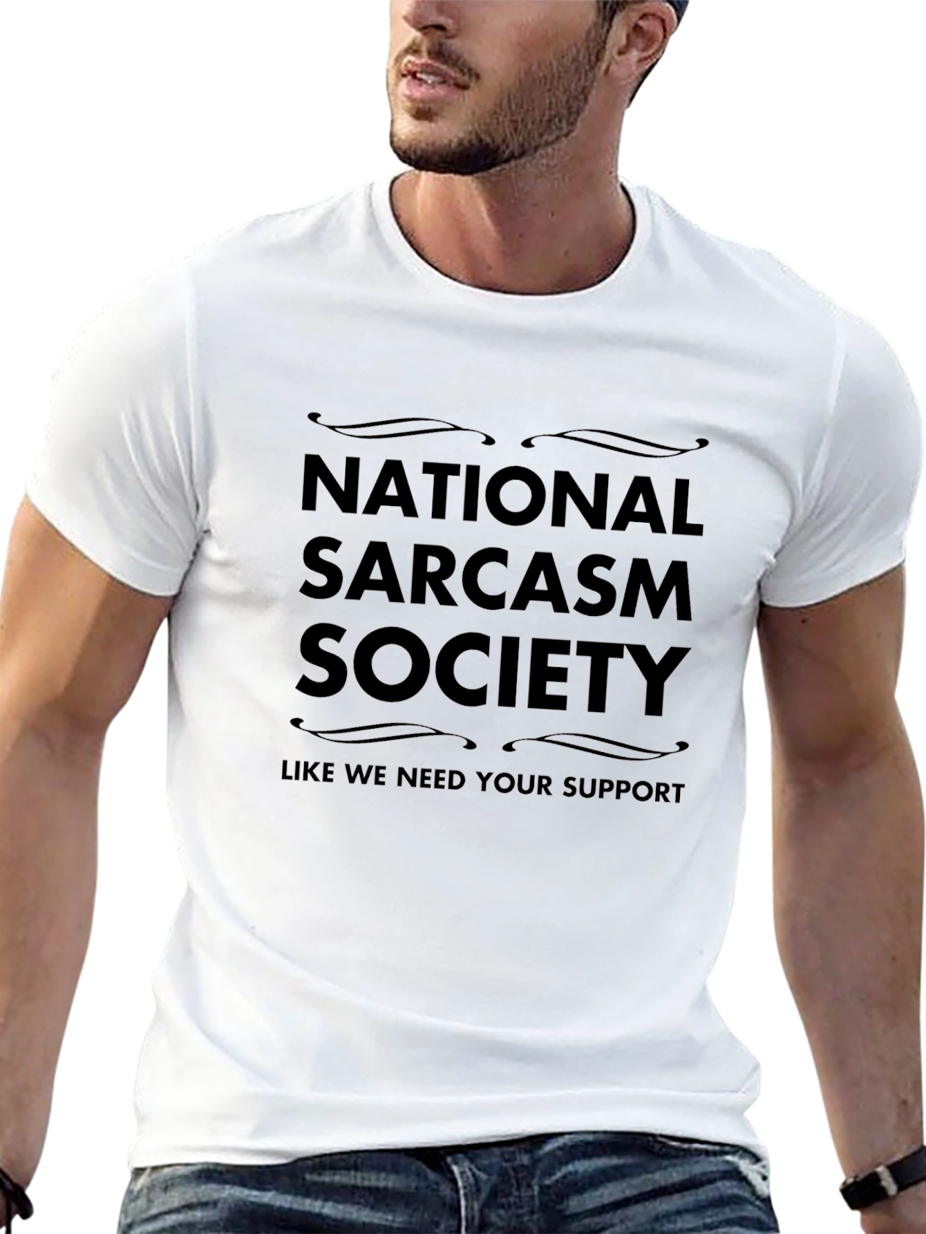 Sarcastic Humor T-Shirt - National Sarcasm Society Tee