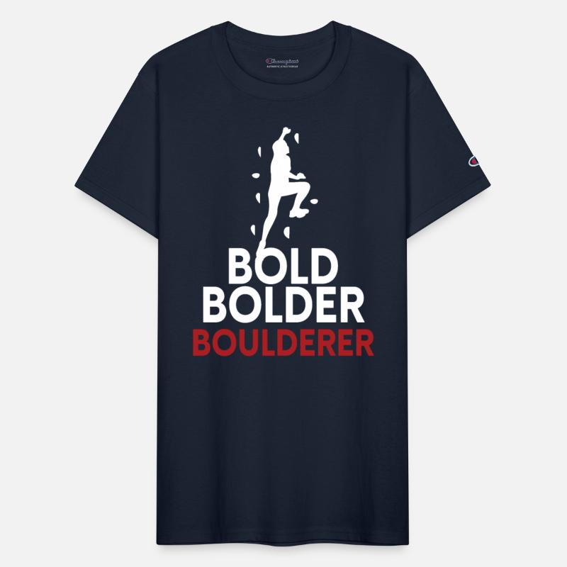 Bold Bolder Boulderer Bouldering