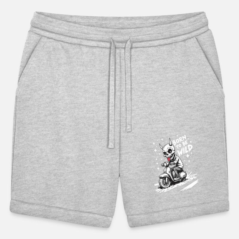 Born to Be Wild - Skull Devil on Scooter