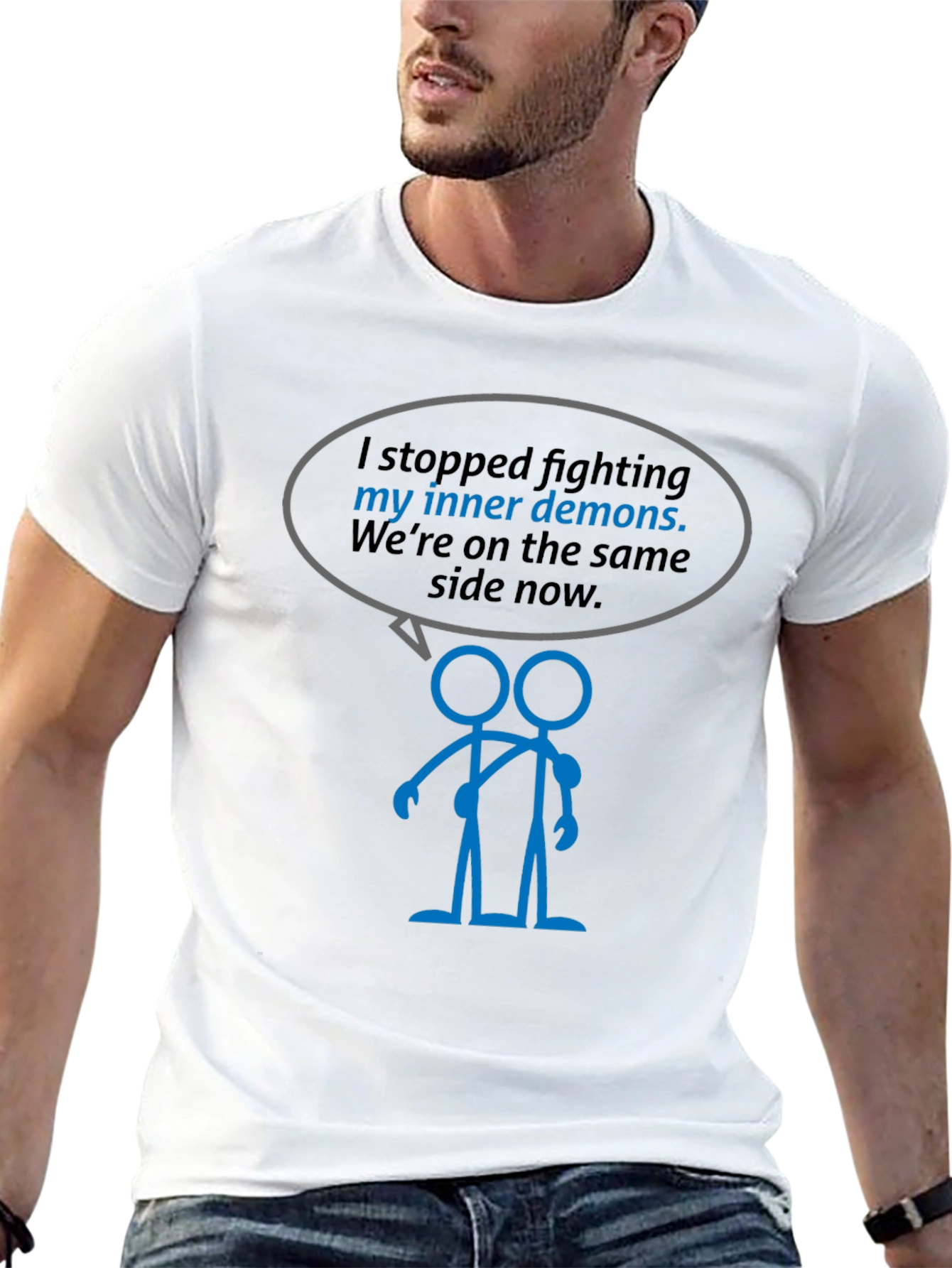 Inner Demons T-Shirt - Funny Graphic Tee