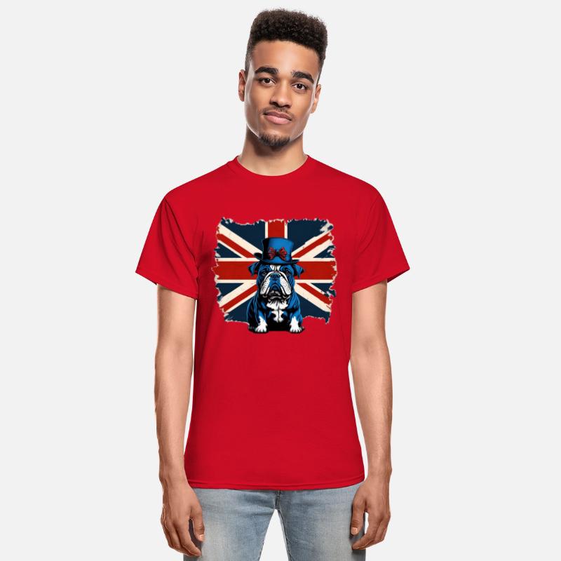 British Bull Dog Union Jack Flag