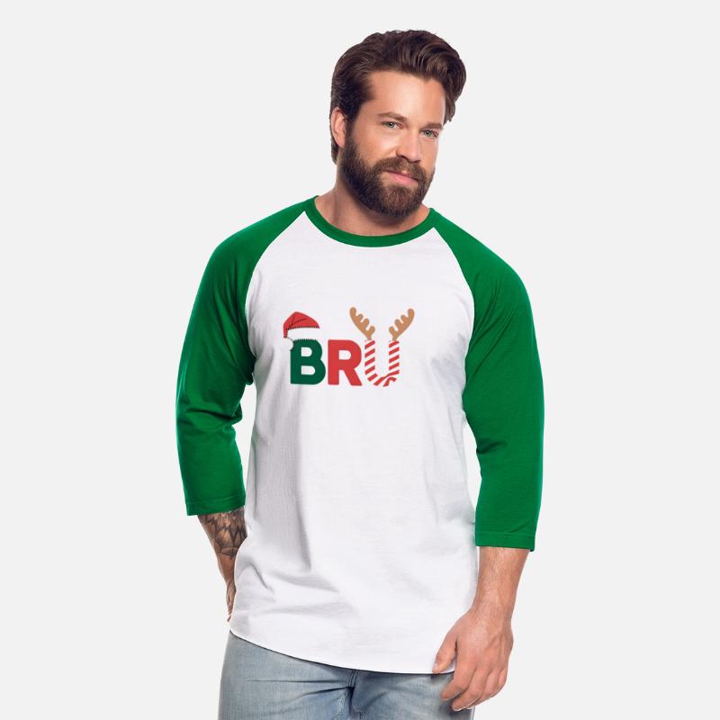 Bruh Christmas Shirt Kids Xmas Teens Boys Funny