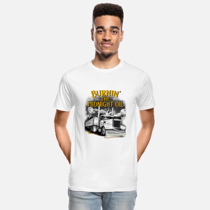 Burning the midnight oil tshirt -gift