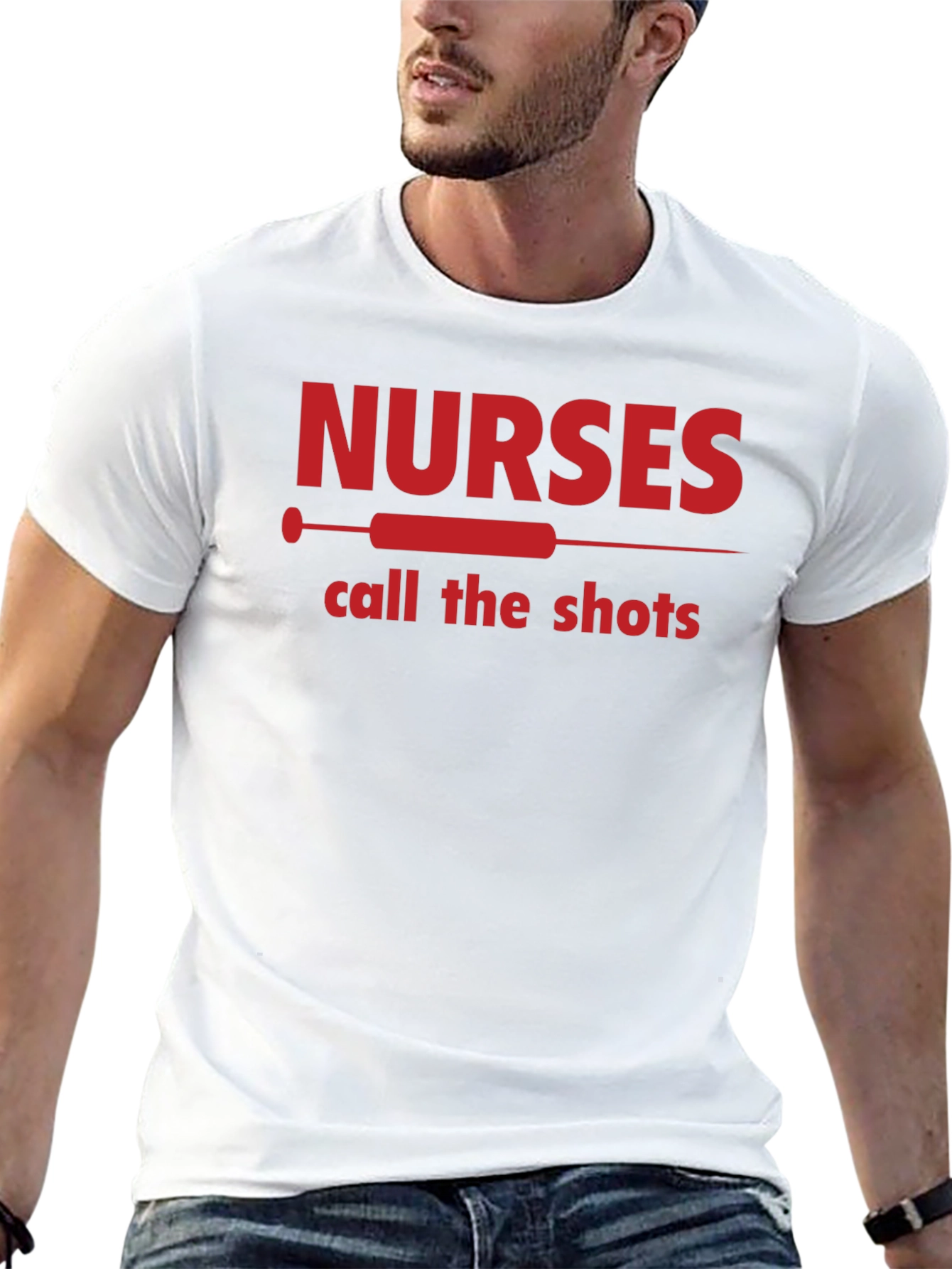 Nurses Call The Shots T-Shirt - Medical Staff Apparel