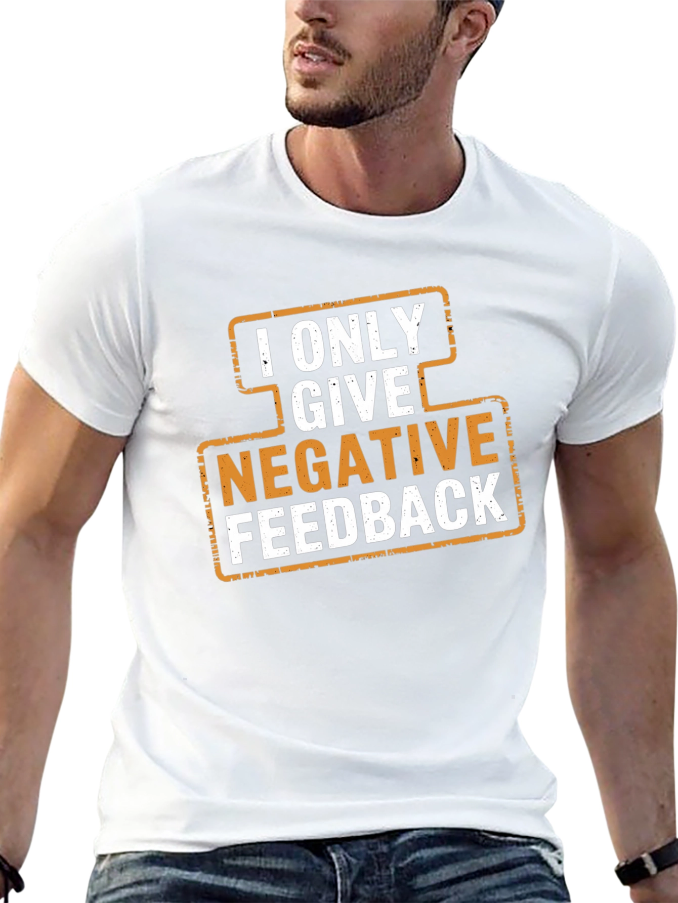 Negative Feedback T-Shirt Funny Sarcastic Humor Tee